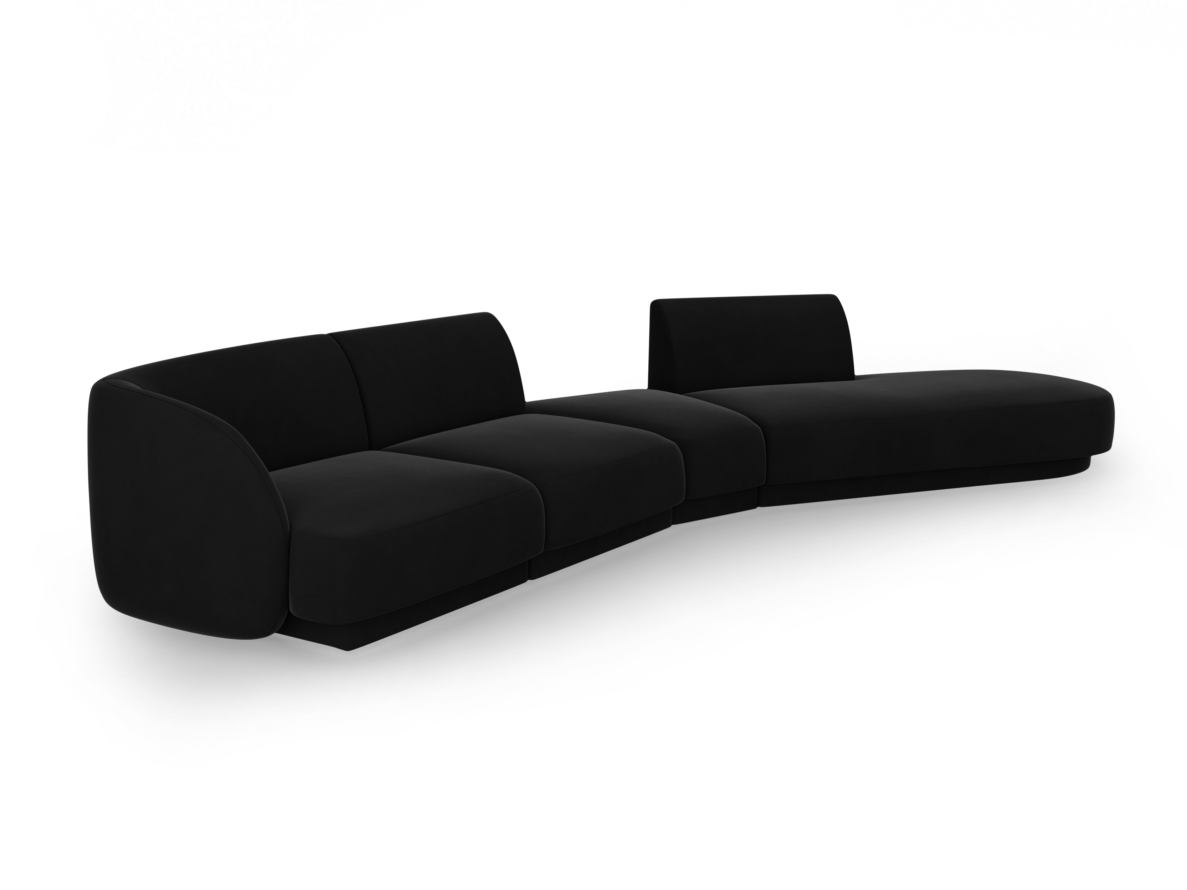 Sofa Miley 380x158cm, Material: Samt