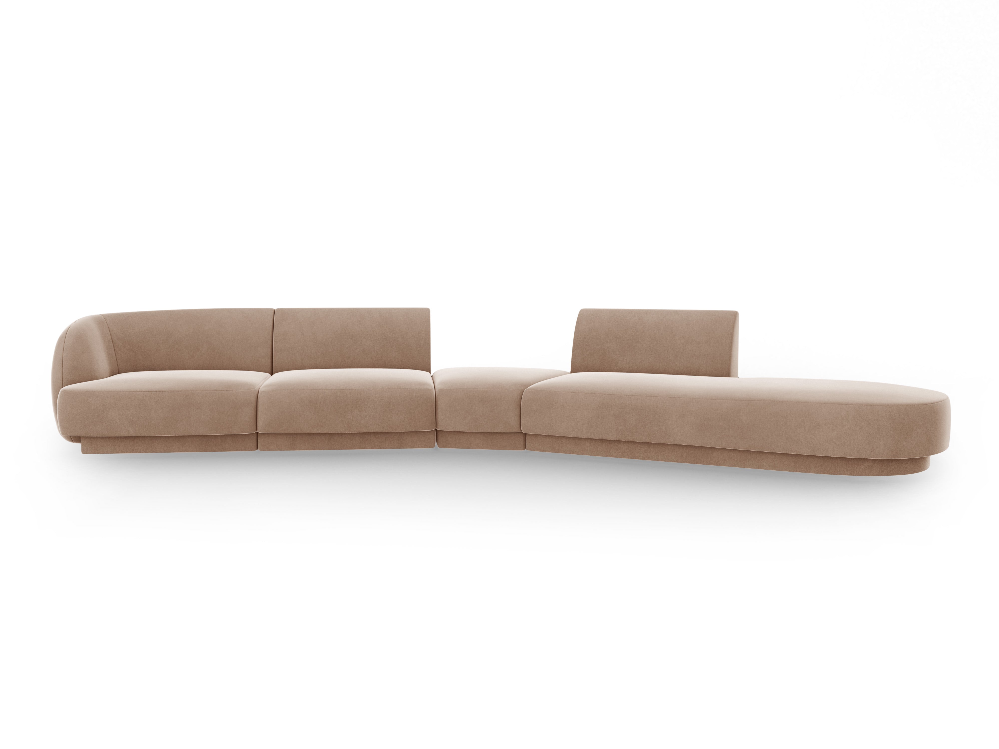 Sofa Miley 380x158cm, Material: Samt