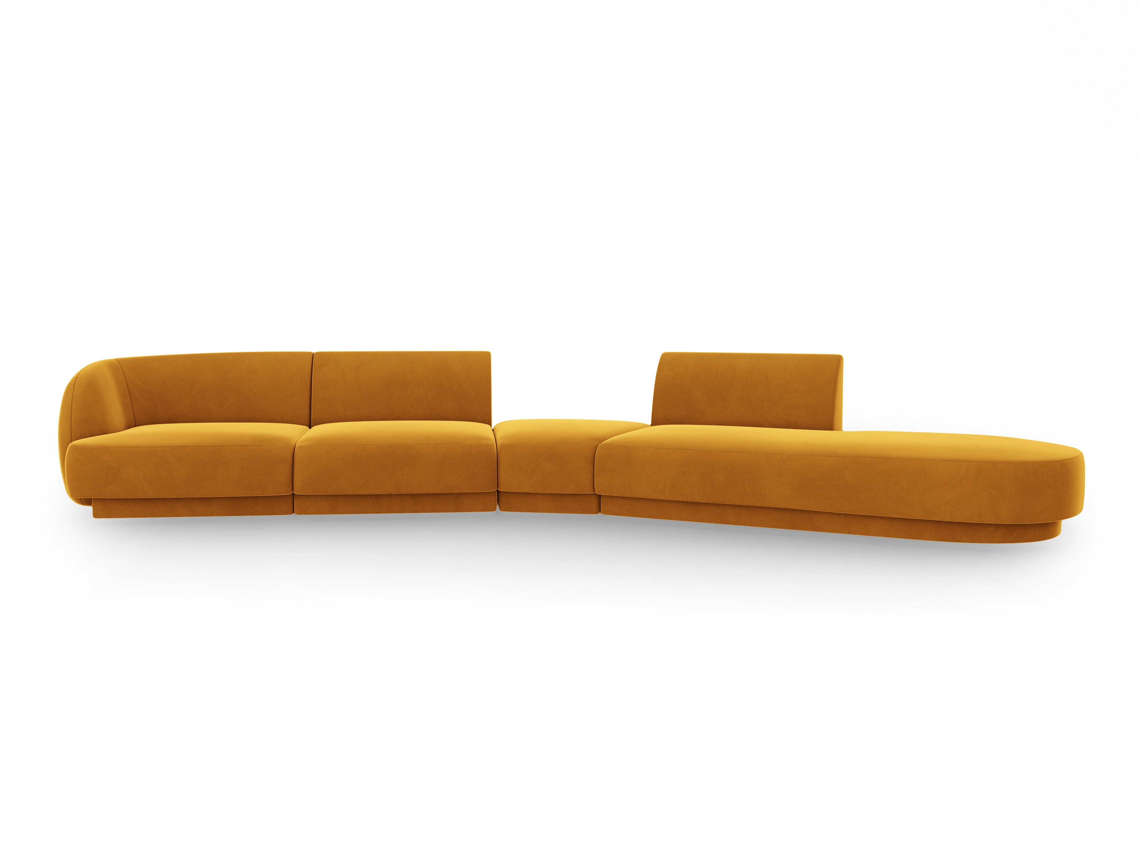 Sofa Miley 380x158cm, Material: Samt