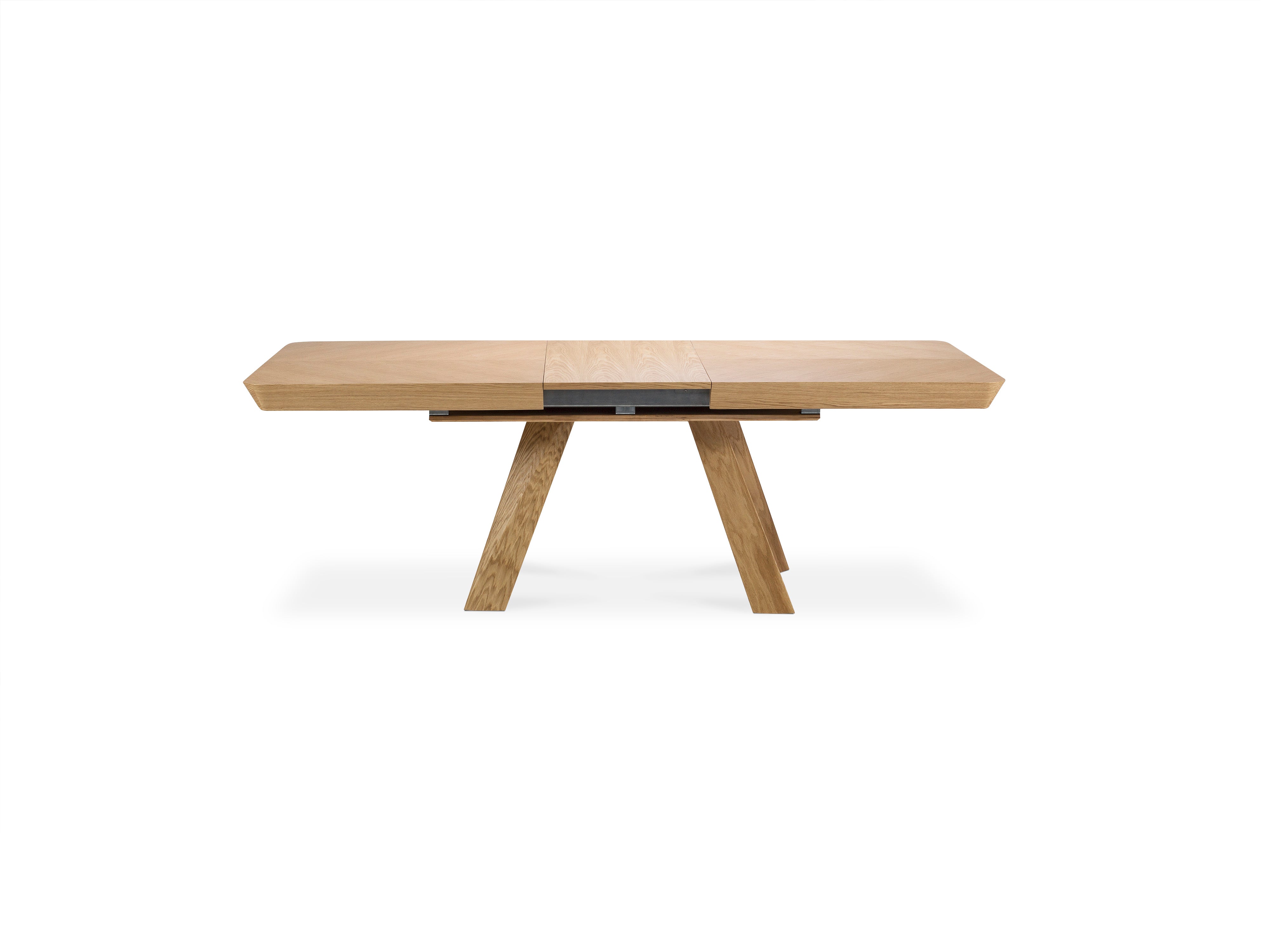 Ausziehbarer Esstisch Sally, 180/380x100x76cm, Material: Holz