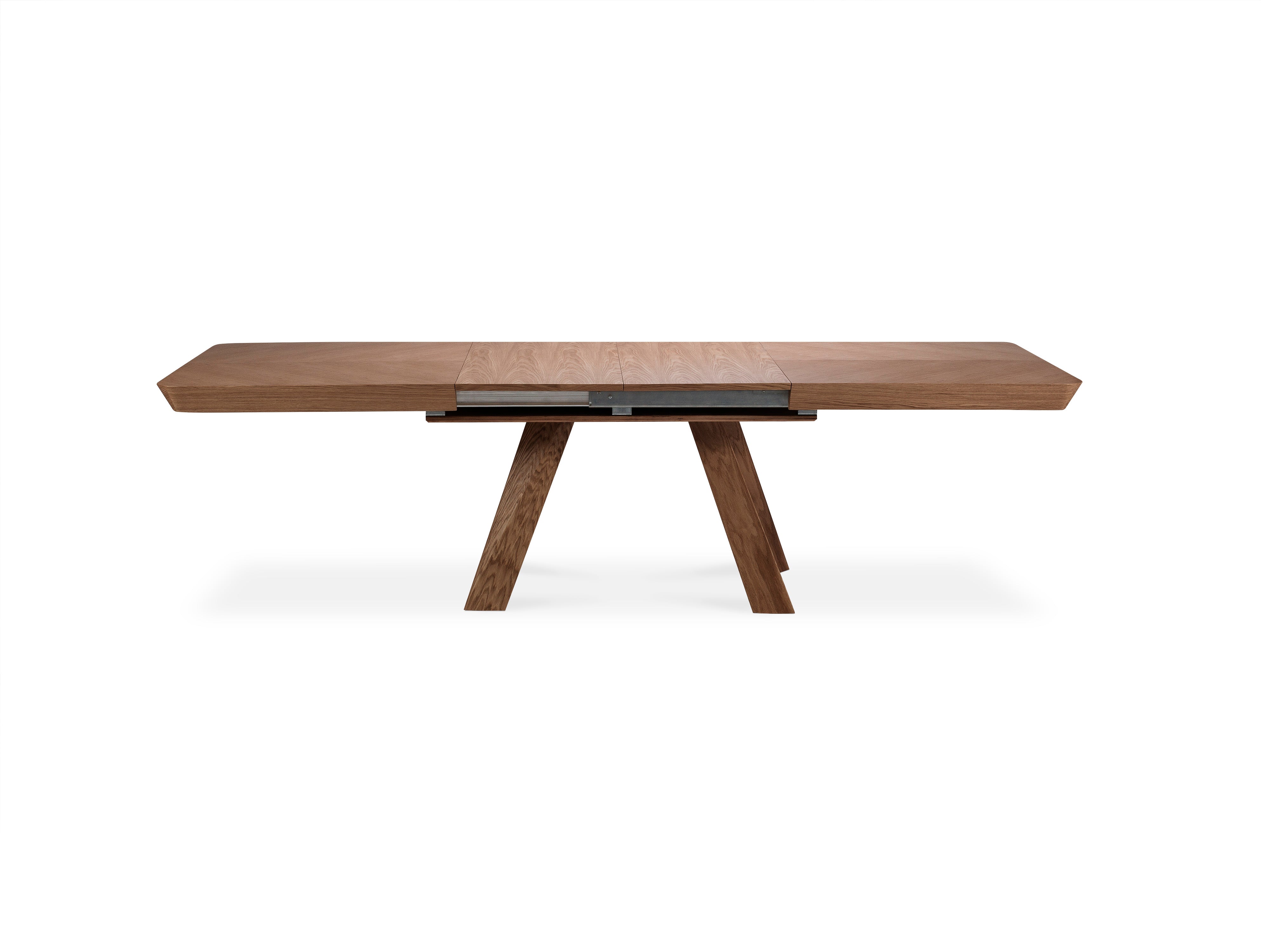 Ausziehbarer Esstisch Sally, 180/380x100x76cm, Material: Holz