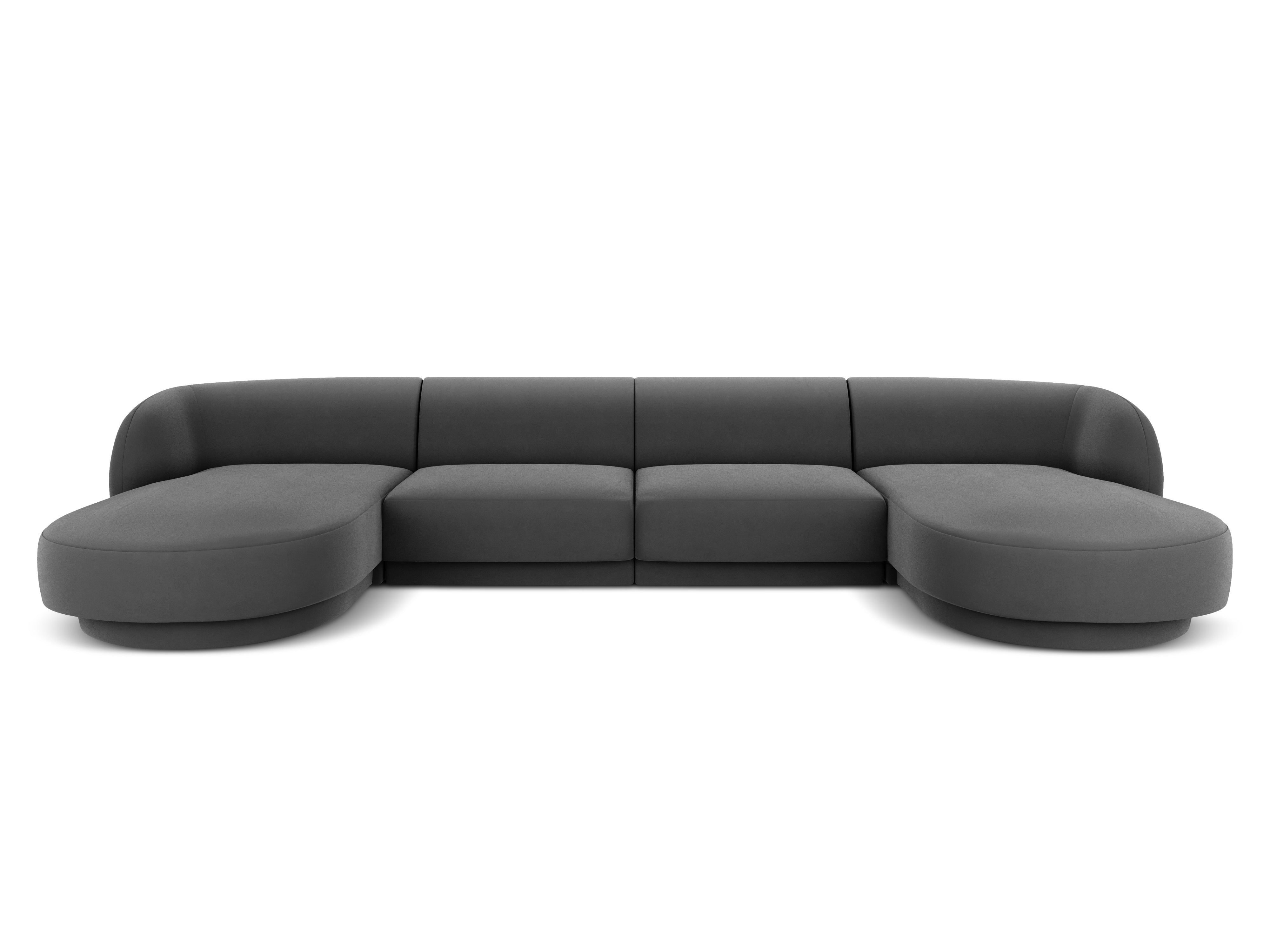 Sofa Miley Panorama, 330x156cm, Material: Samt