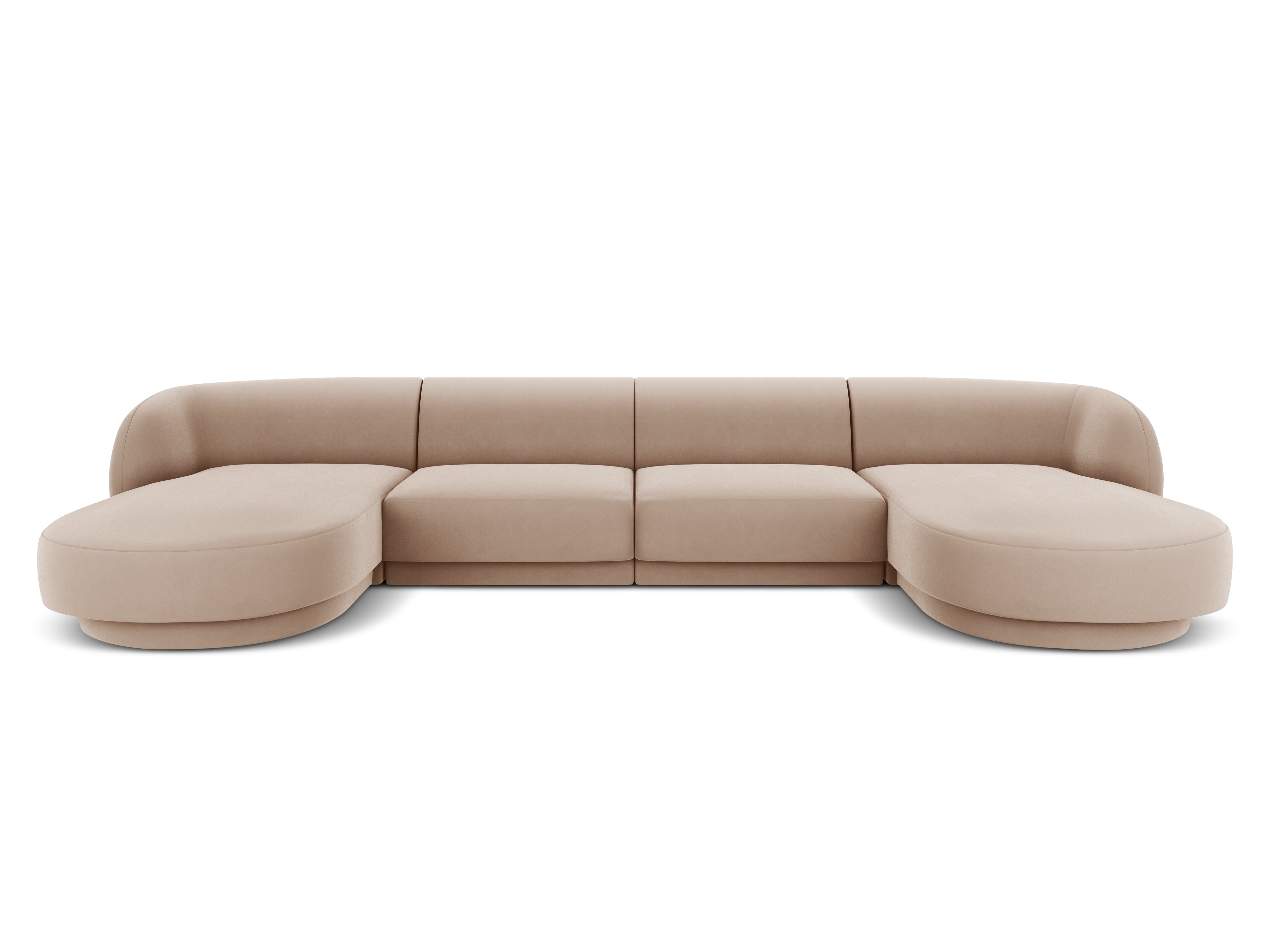 Sofa Miley Panorama, 330x156cm, Material: Samt