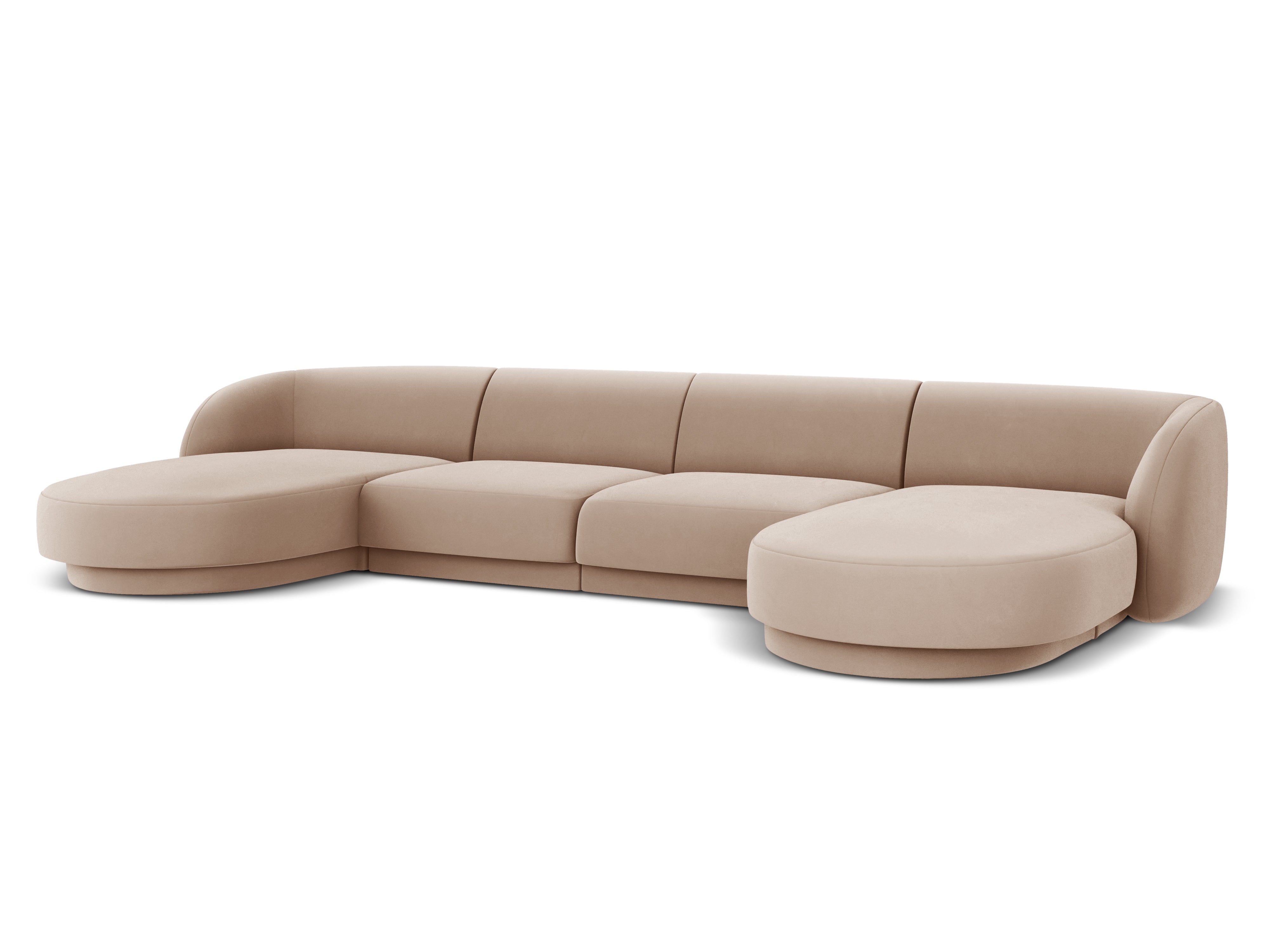 Sofa Miley Panorama, 330x156cm, Material: Samt