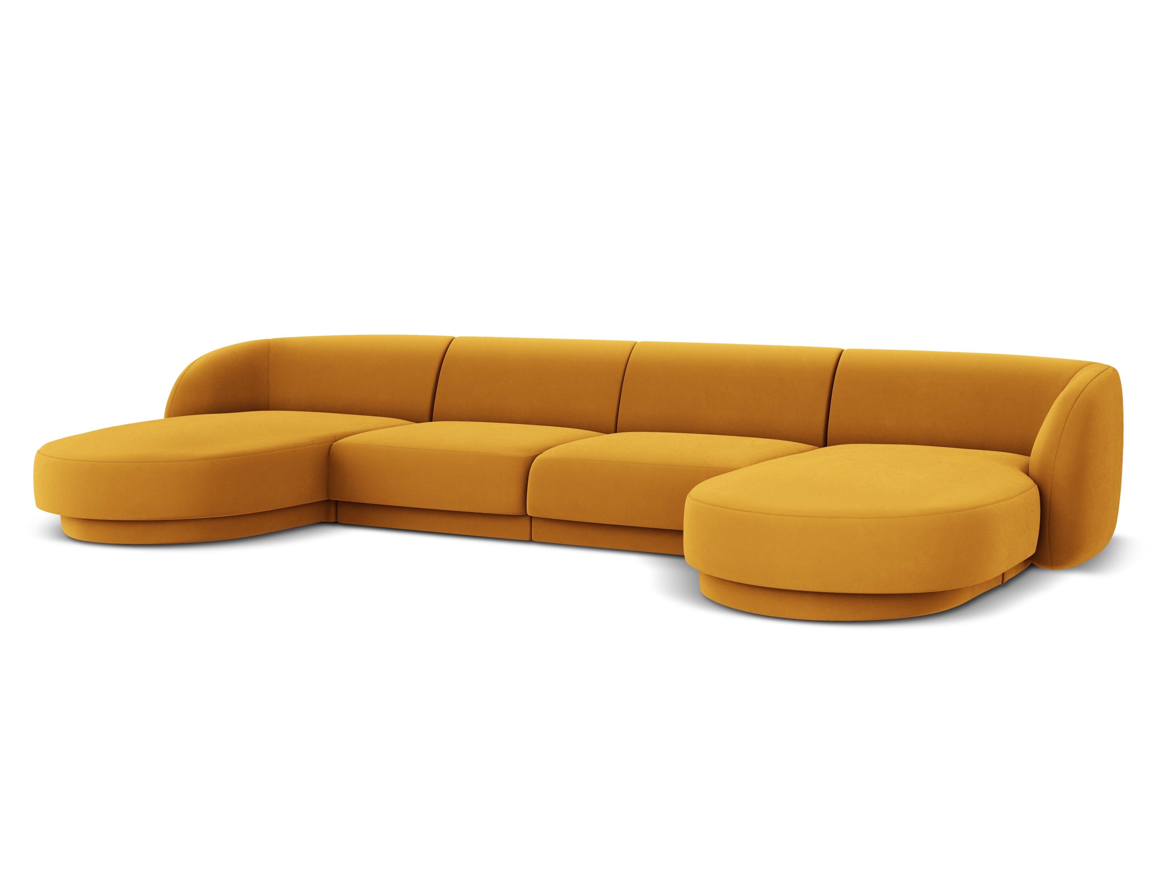 Sofa Miley Panorama, 330x156cm, Material: Samt