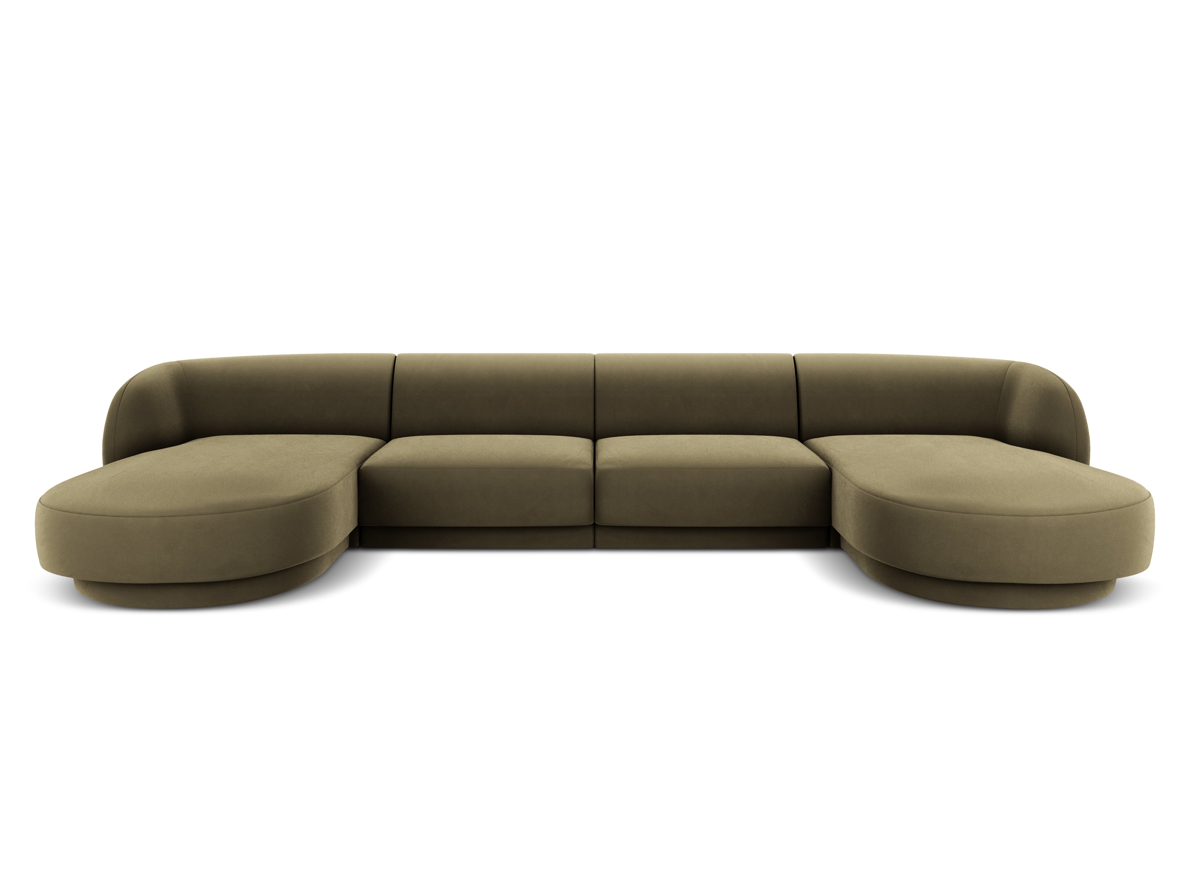 Sofa Miley Panorama, 330x156cm, Material: Samt