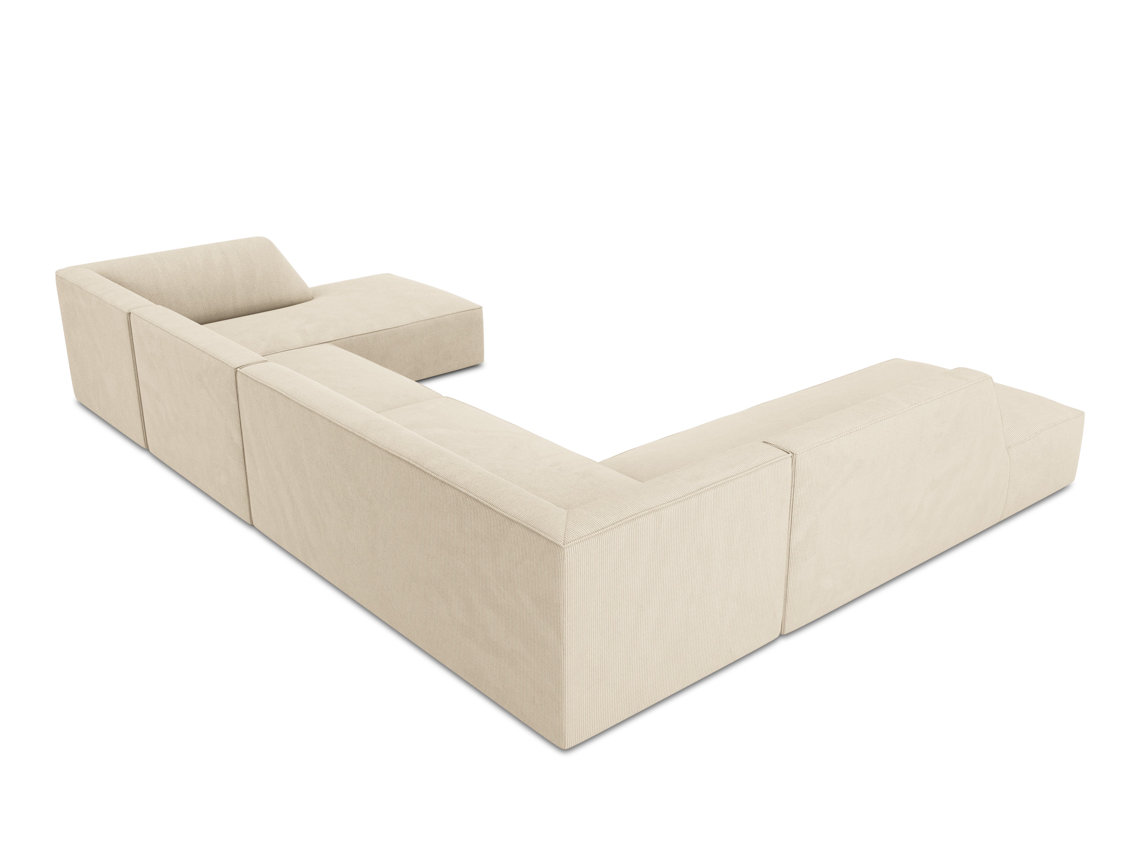 Ecksofa Ruby, 7 Sitze, 366x273cm, Material: Cord