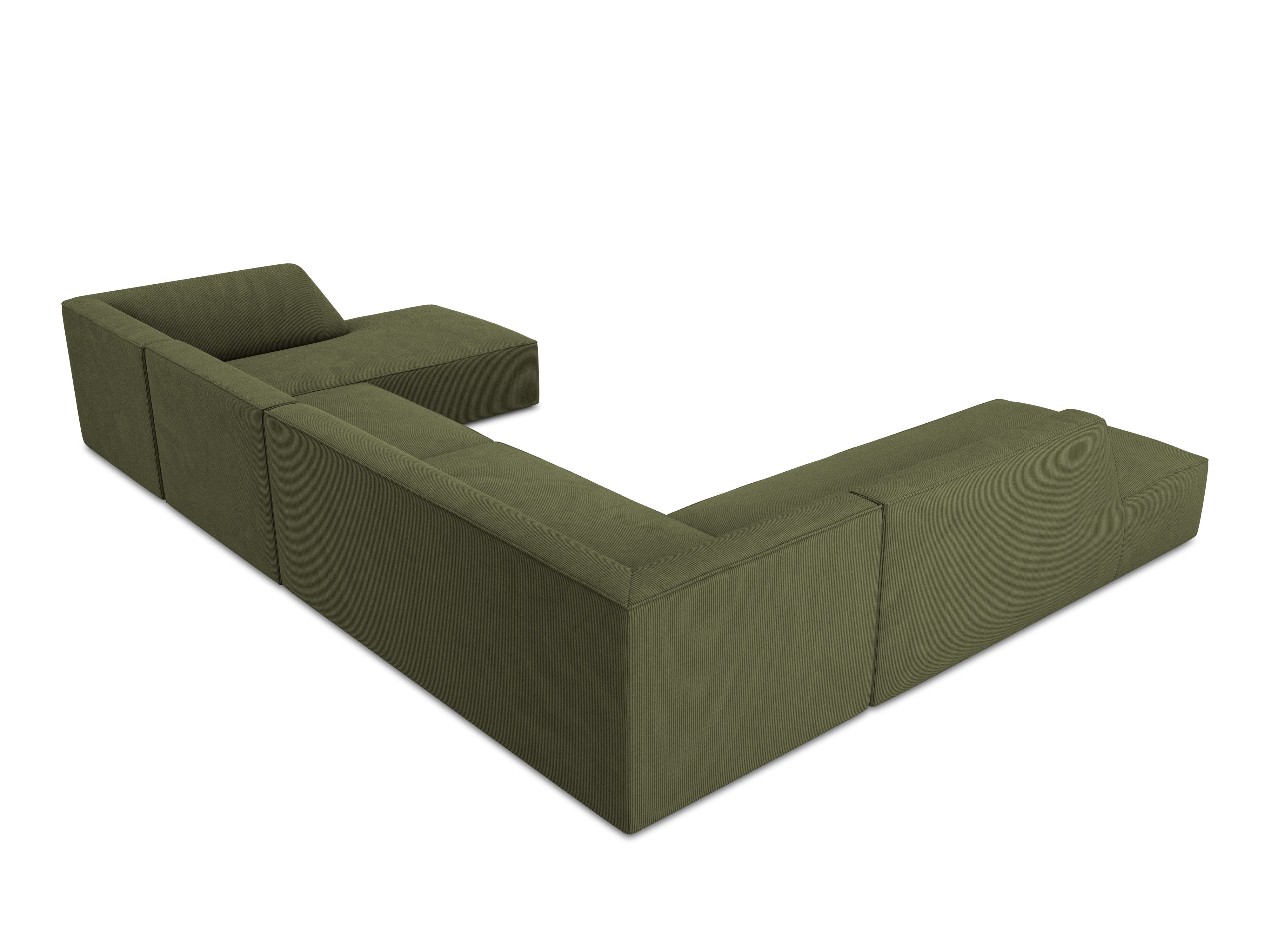 Ecksofa Ruby, 7 Sitze, 366x273cm, Material: Cord