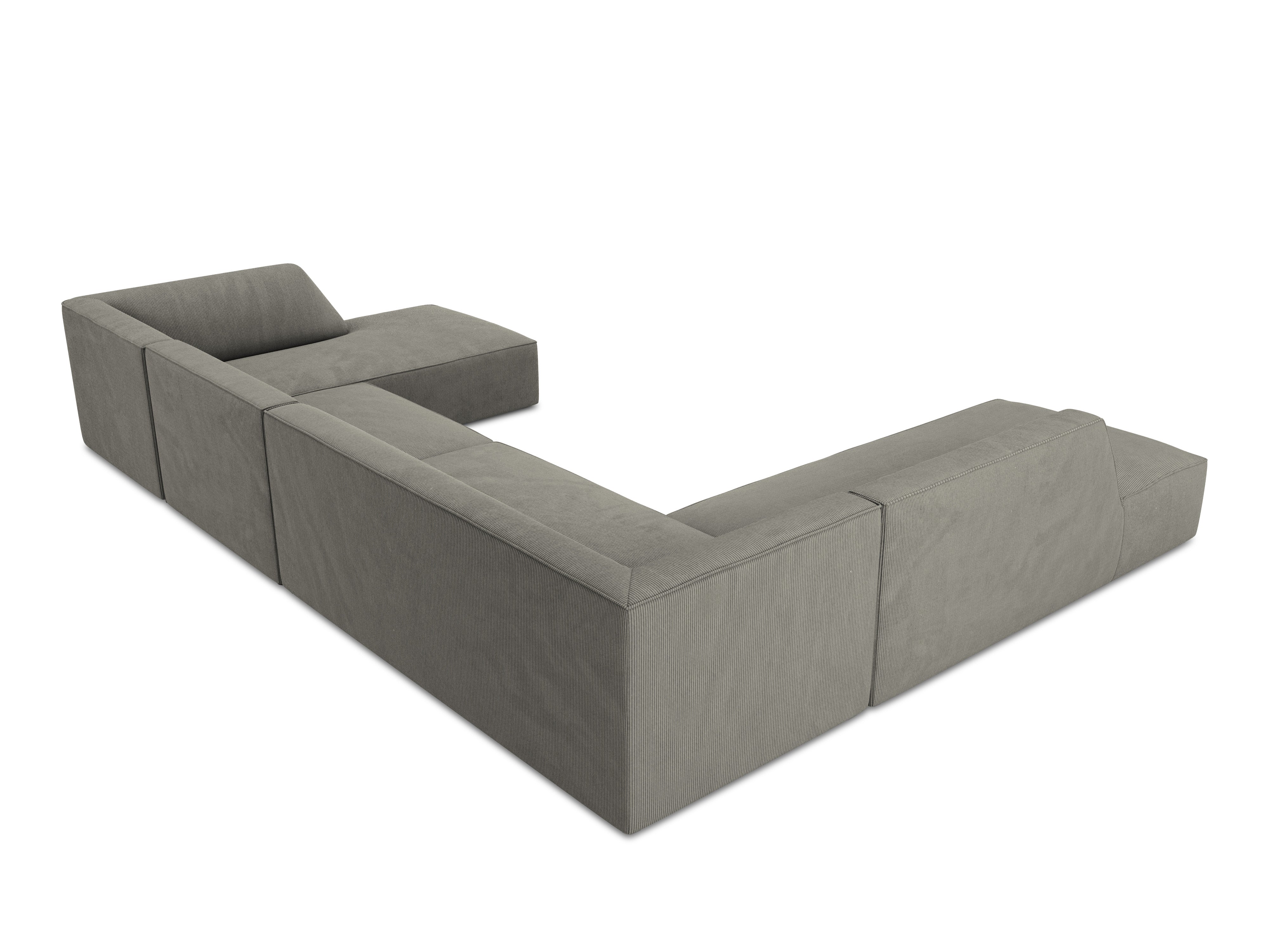 Ecksofa Ruby, 7 Sitze, 366x273cm, Material: Cord