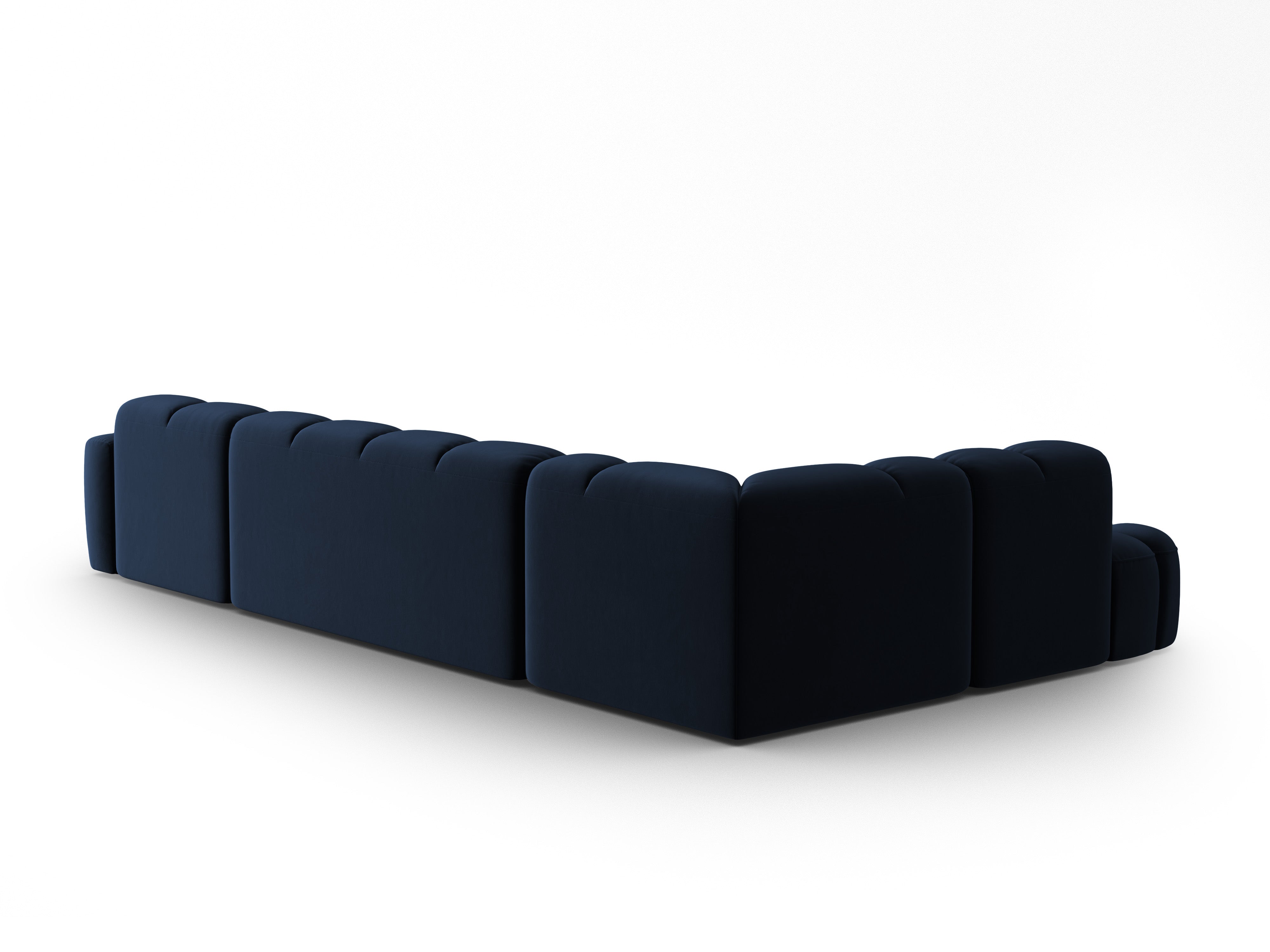 Ecksofa Lisa 387x234cm, Material: Samt