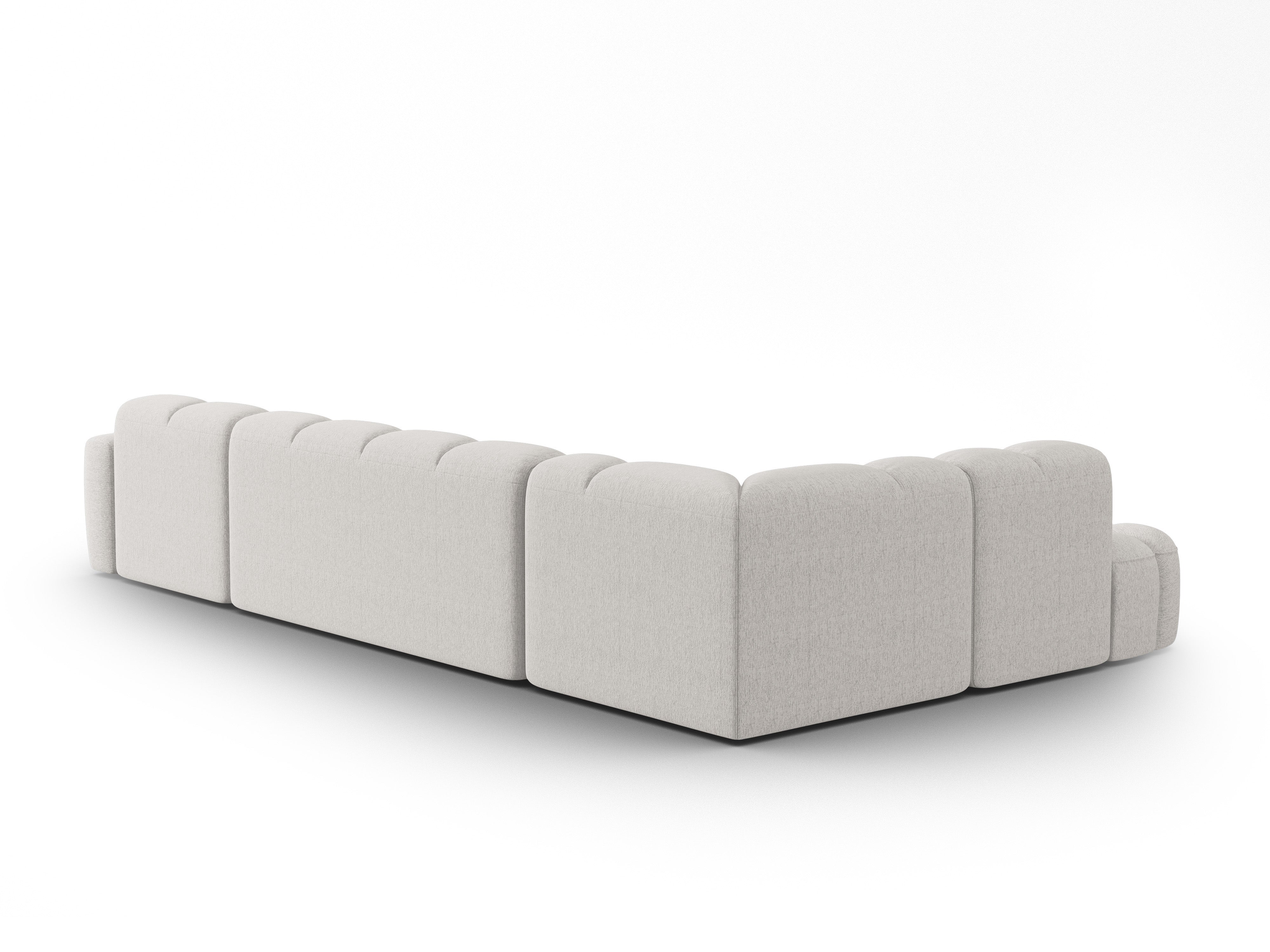 Ecksofa Lisa 387x234cm, Material: Strukturstoff