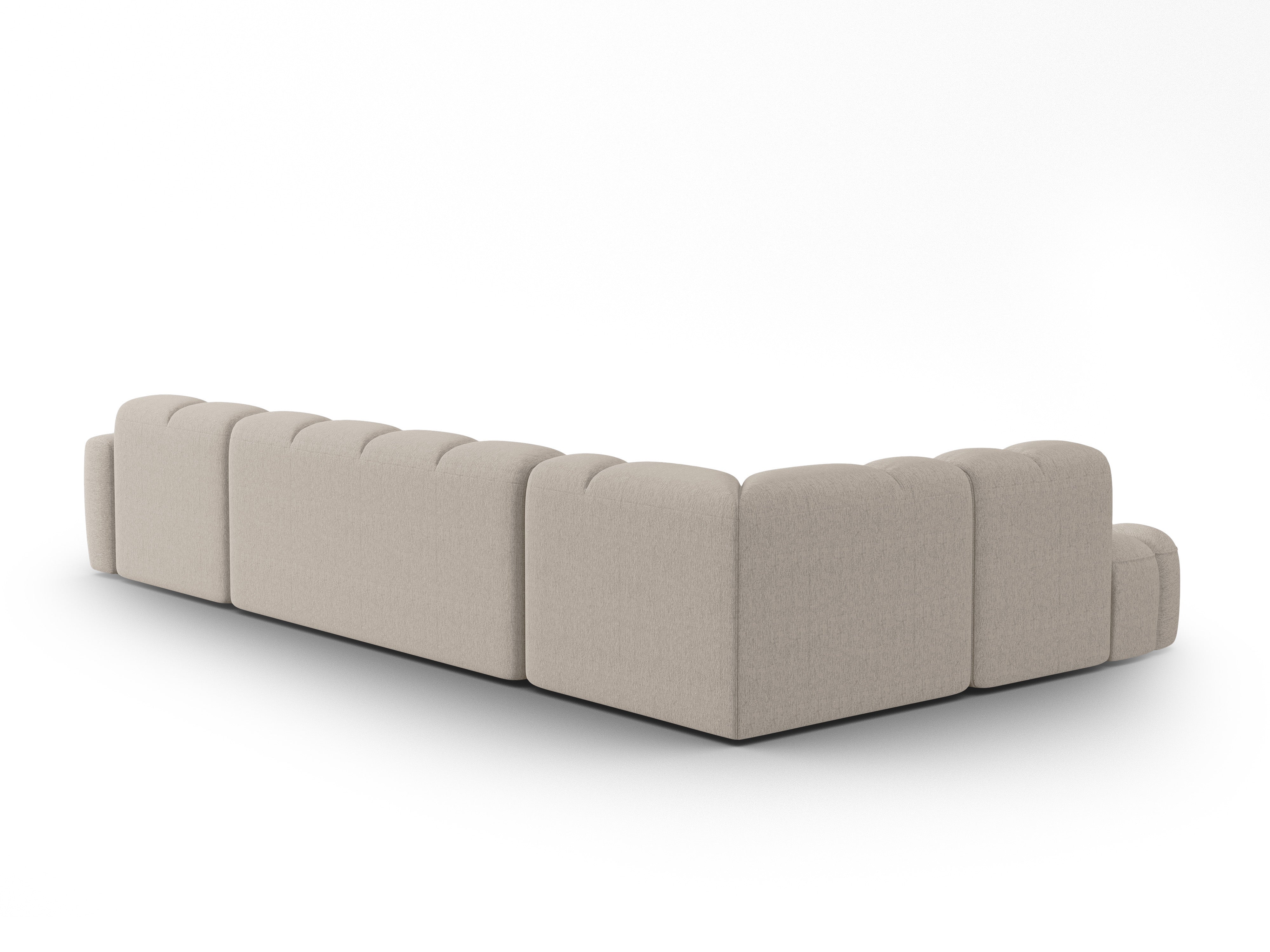 Ecksofa Lisa 387x234cm, Material: Strukturstoff