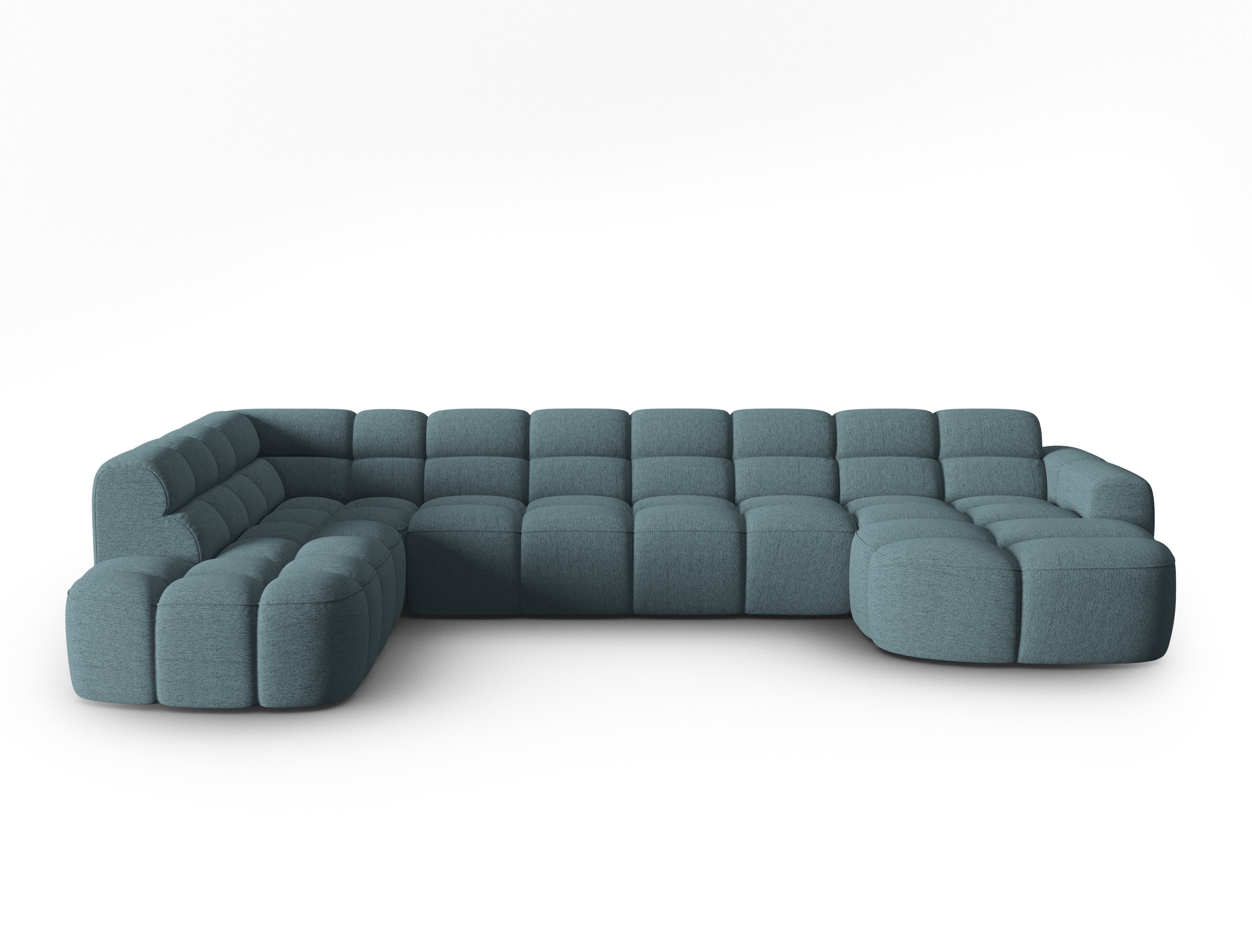 Ecksofa Lisa 387x234cm, Material: Strukturstoff