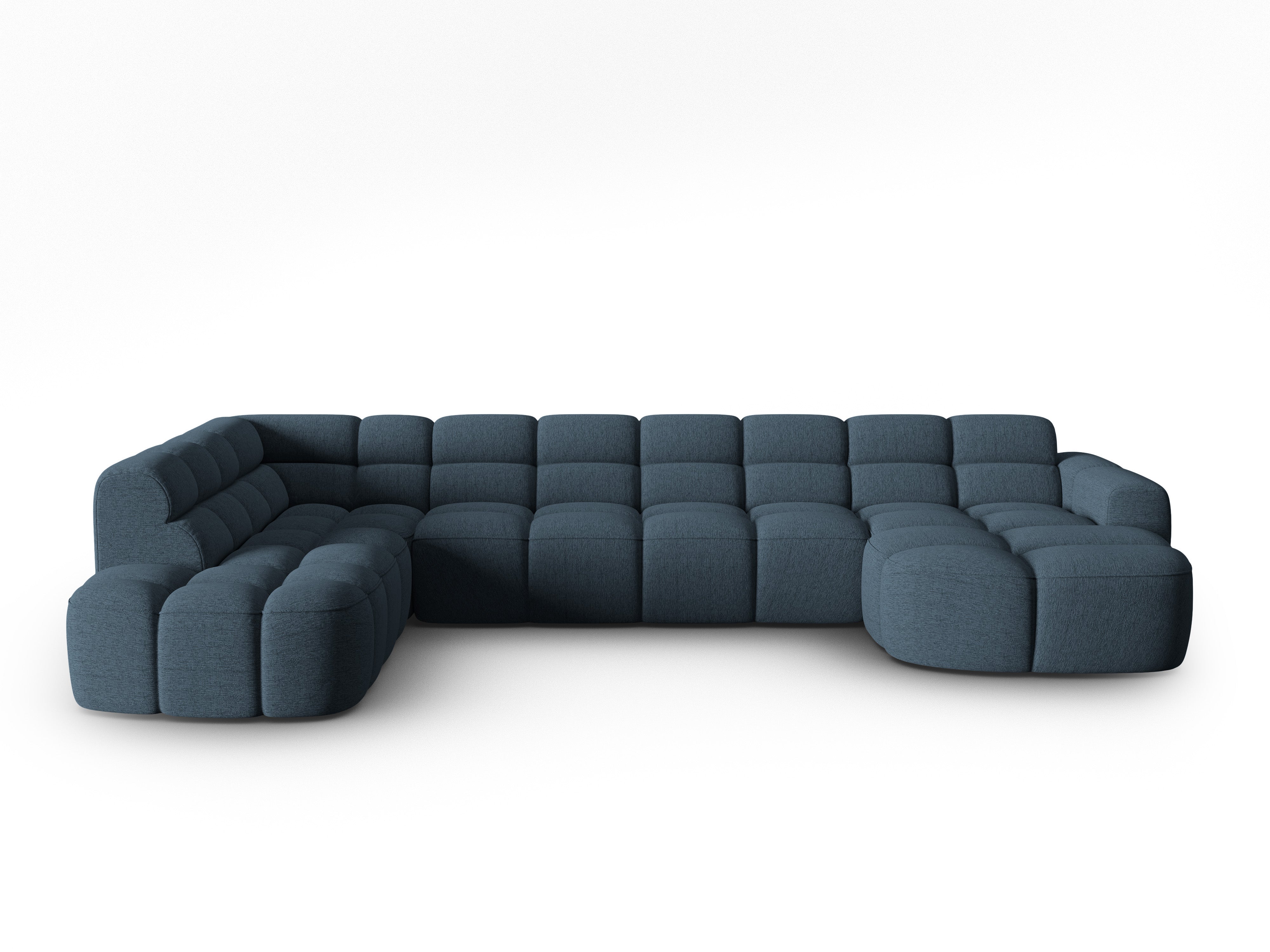 Ecksofa Lisa 387x234cm, Material: Strukturstoff