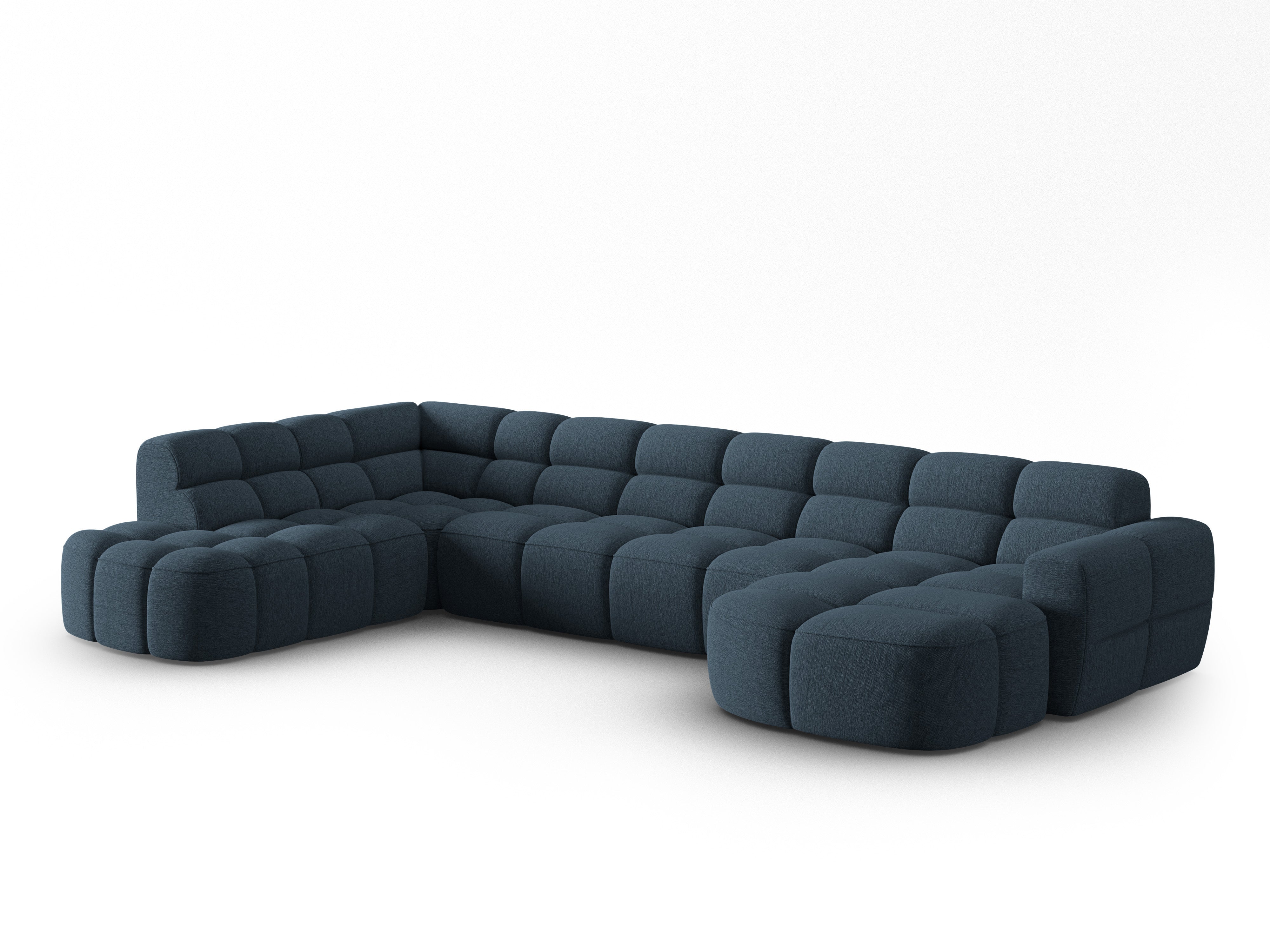 Ecksofa Lisa 387x234cm, Material: Strukturstoff