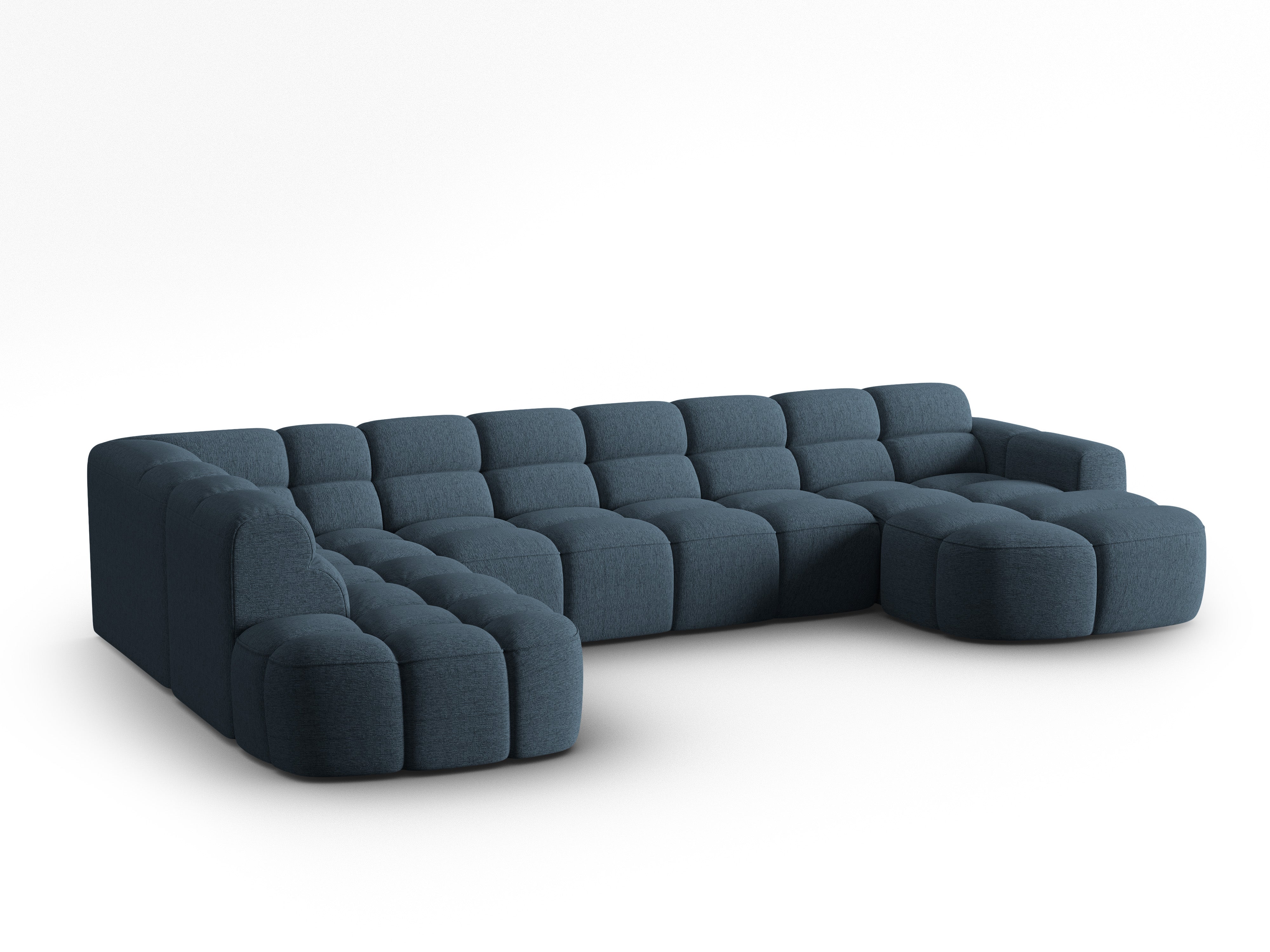 Ecksofa Lisa 387x234cm, Material: Strukturstoff