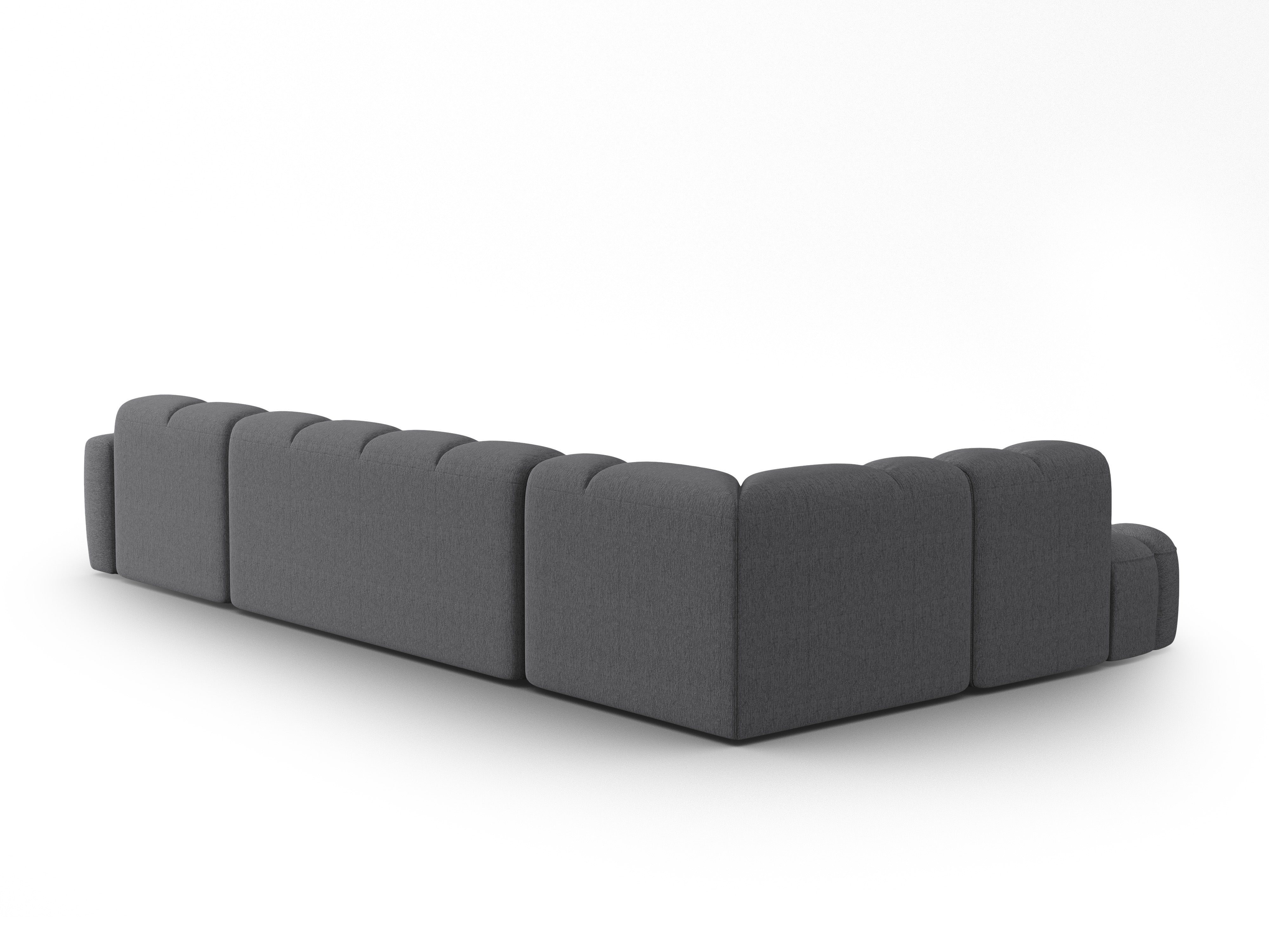 Ecksofa Lisa 387x234cm, Material: Strukturstoff