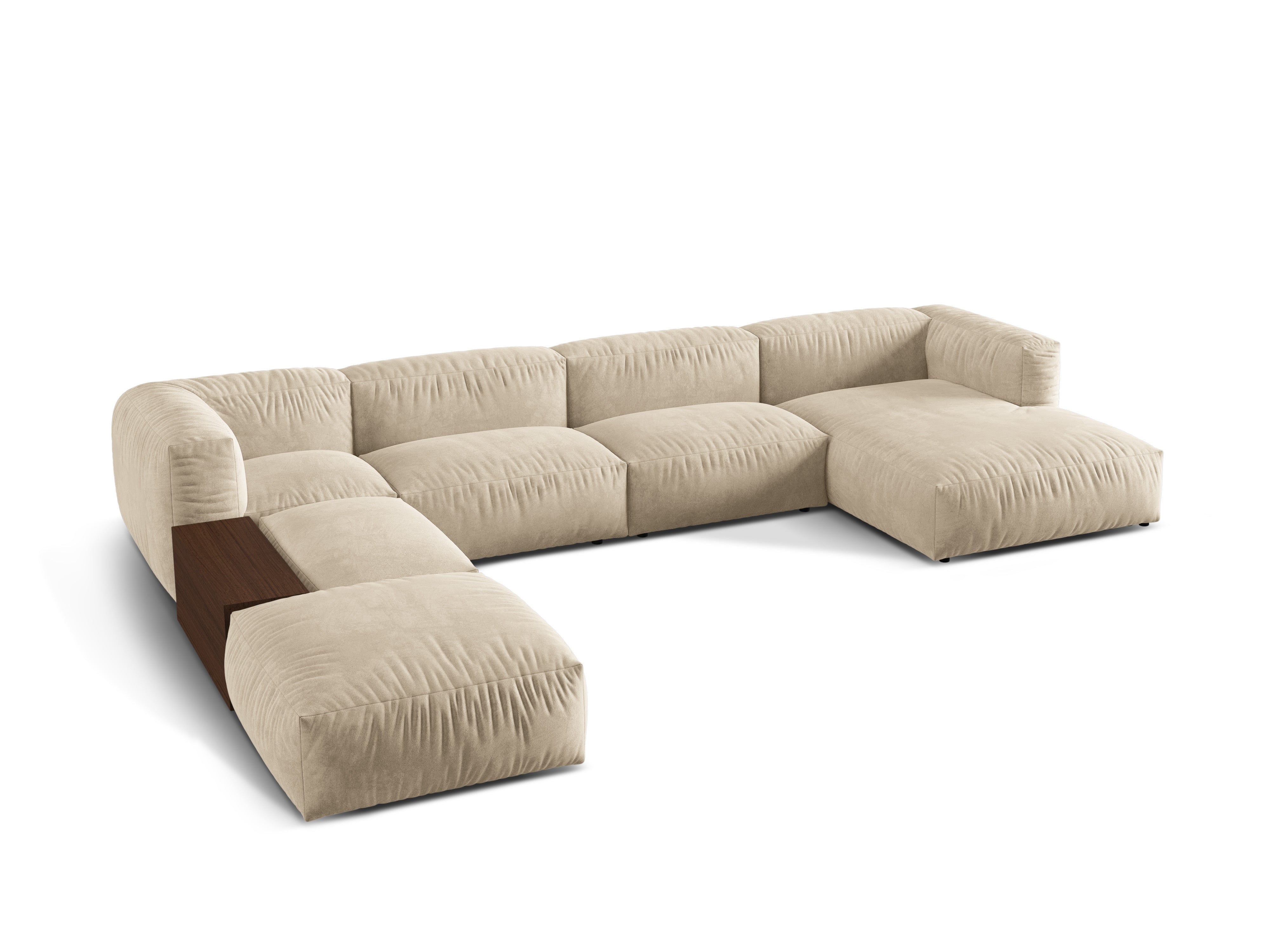 Sofa Martina, 406x280cm, Material: Samt