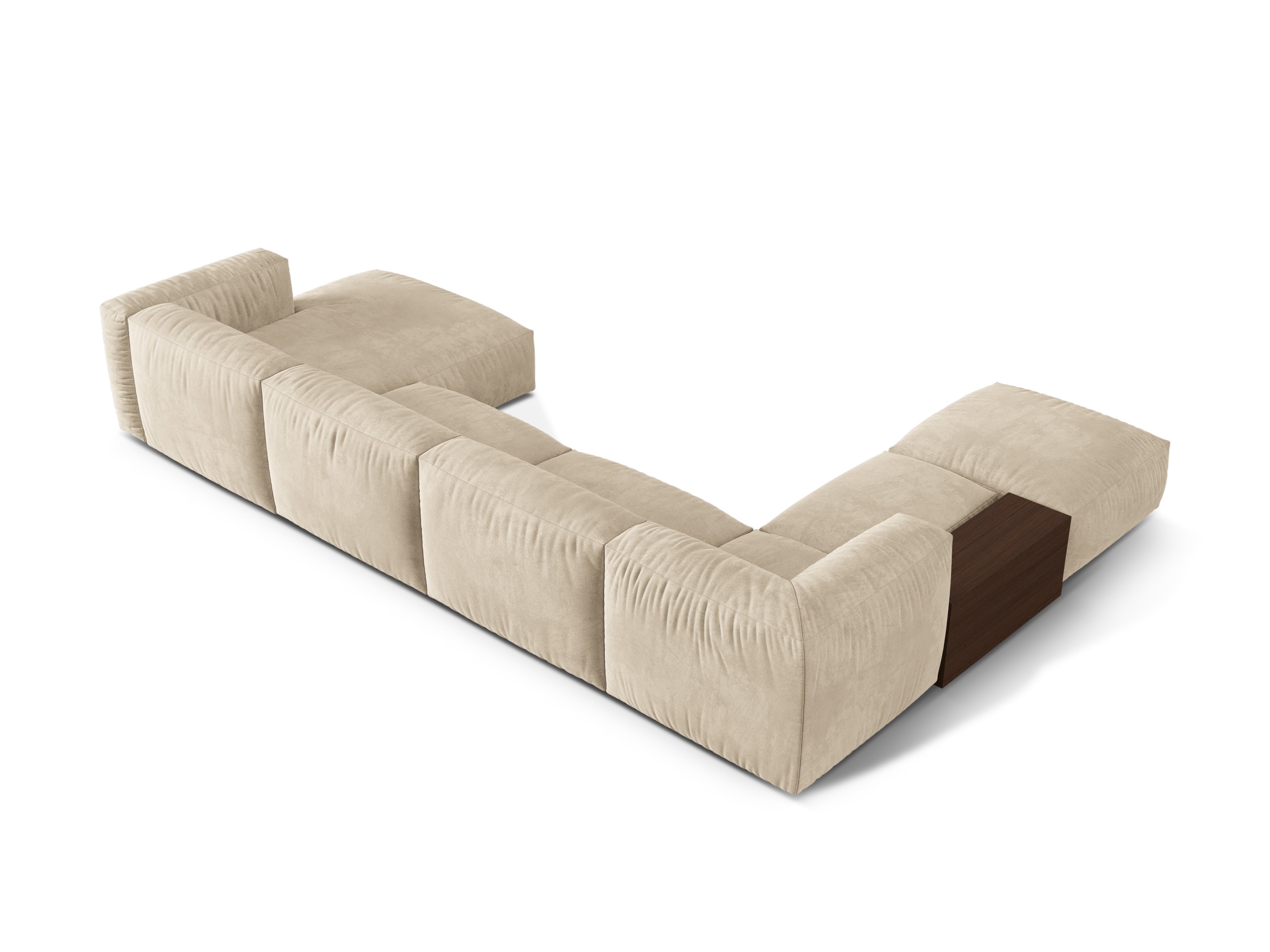 Sofa Martina, 406x280cm, Material: Samt