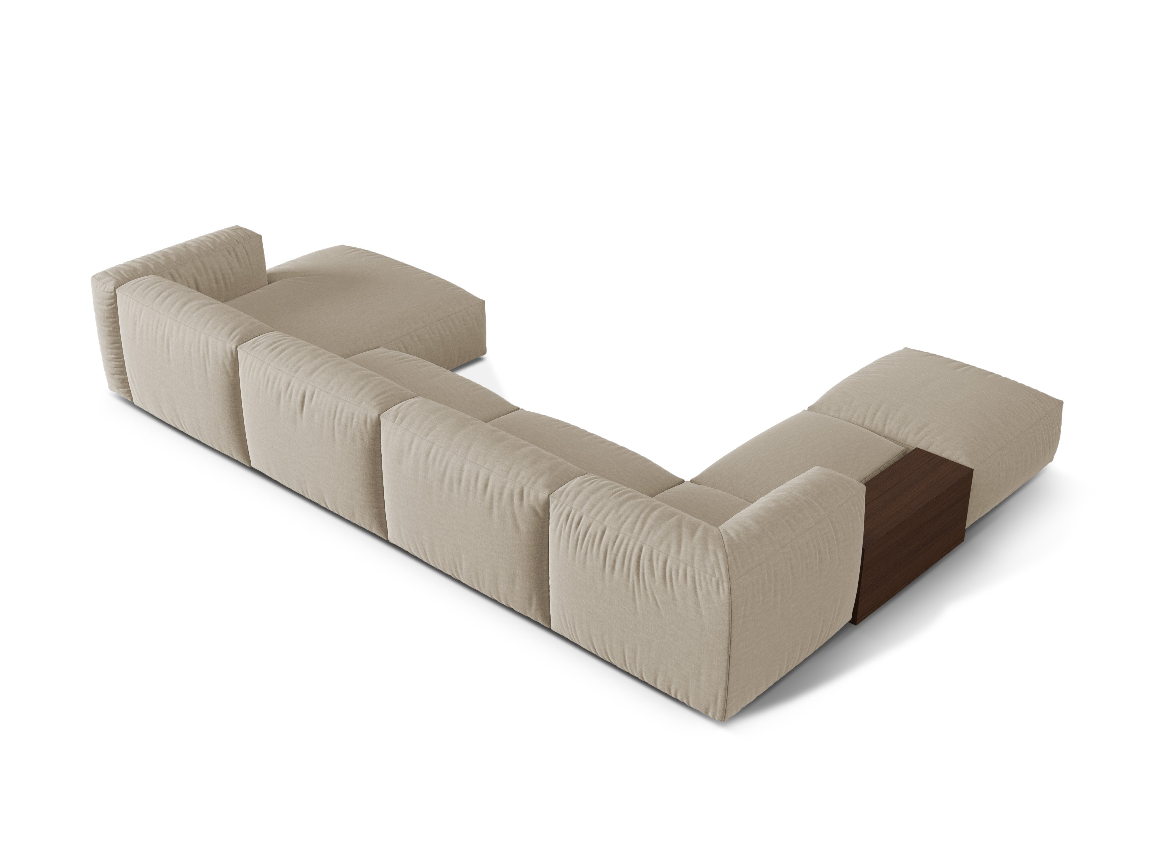 Sofa Martina, 406x280cm, Material: Strukturstoff