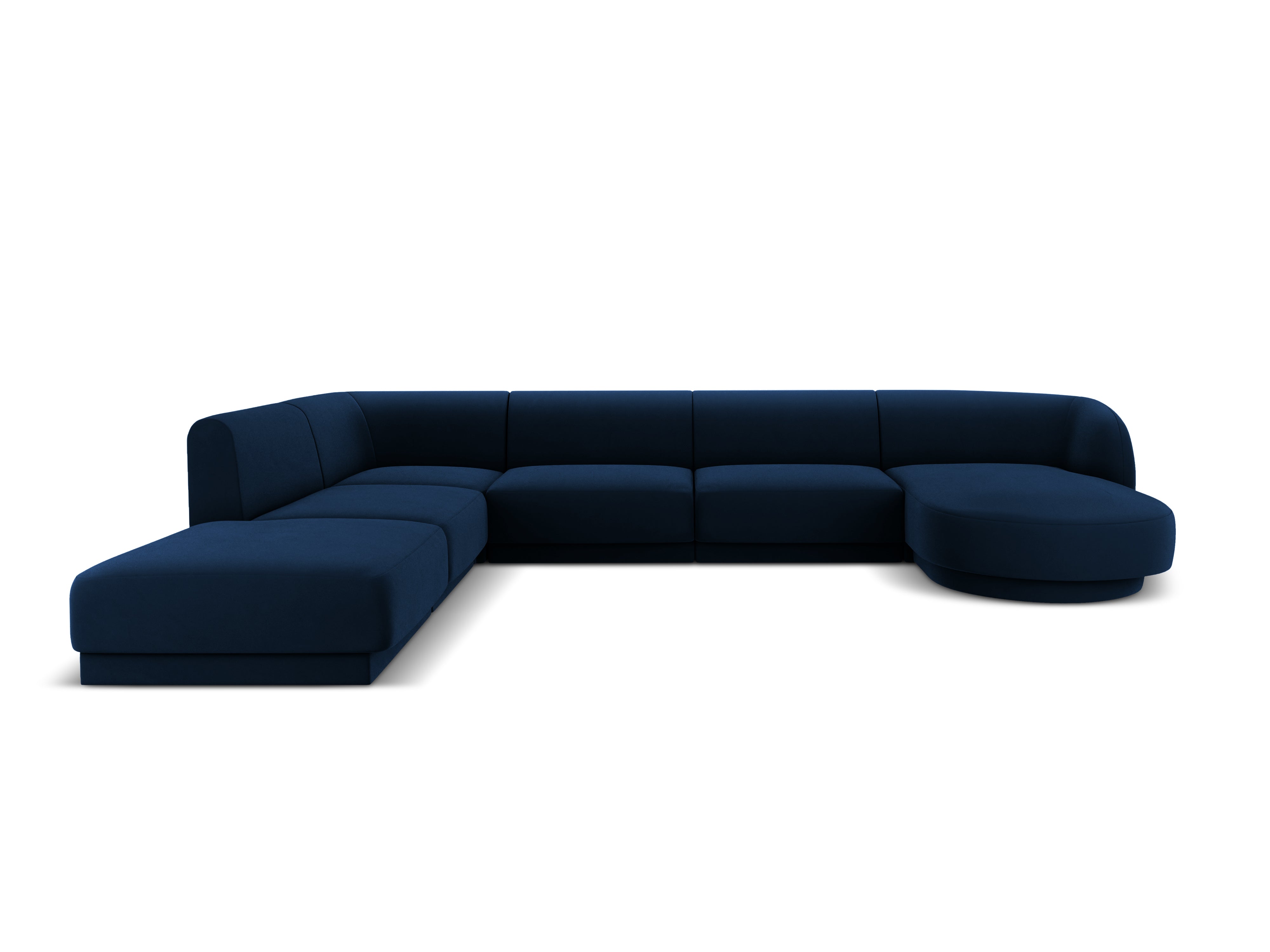Ecksofa Miley Panoramic, 330x255cm, Material: Samt