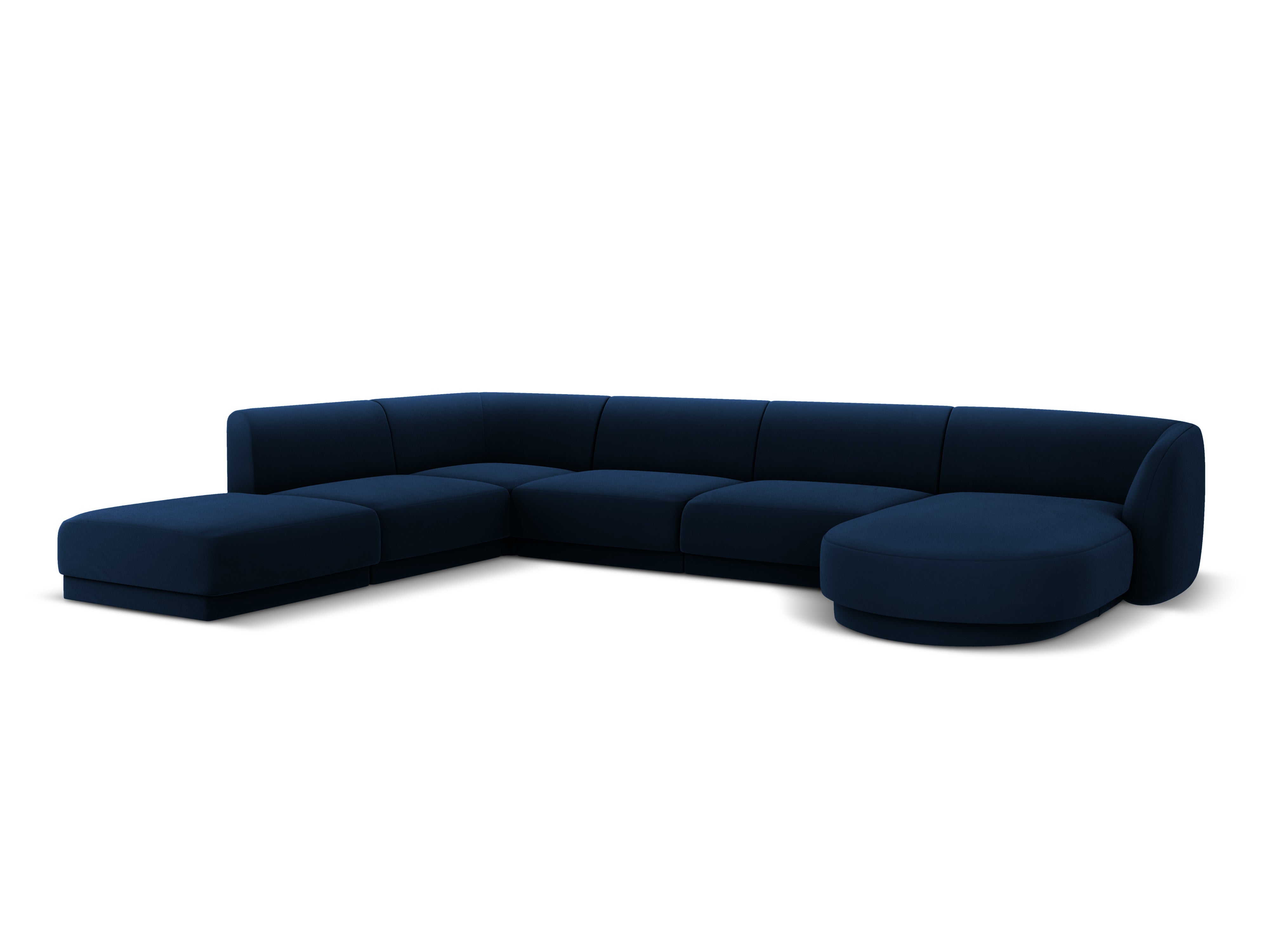 Ecksofa Miley Panoramic, 330x255cm, Material: Samt