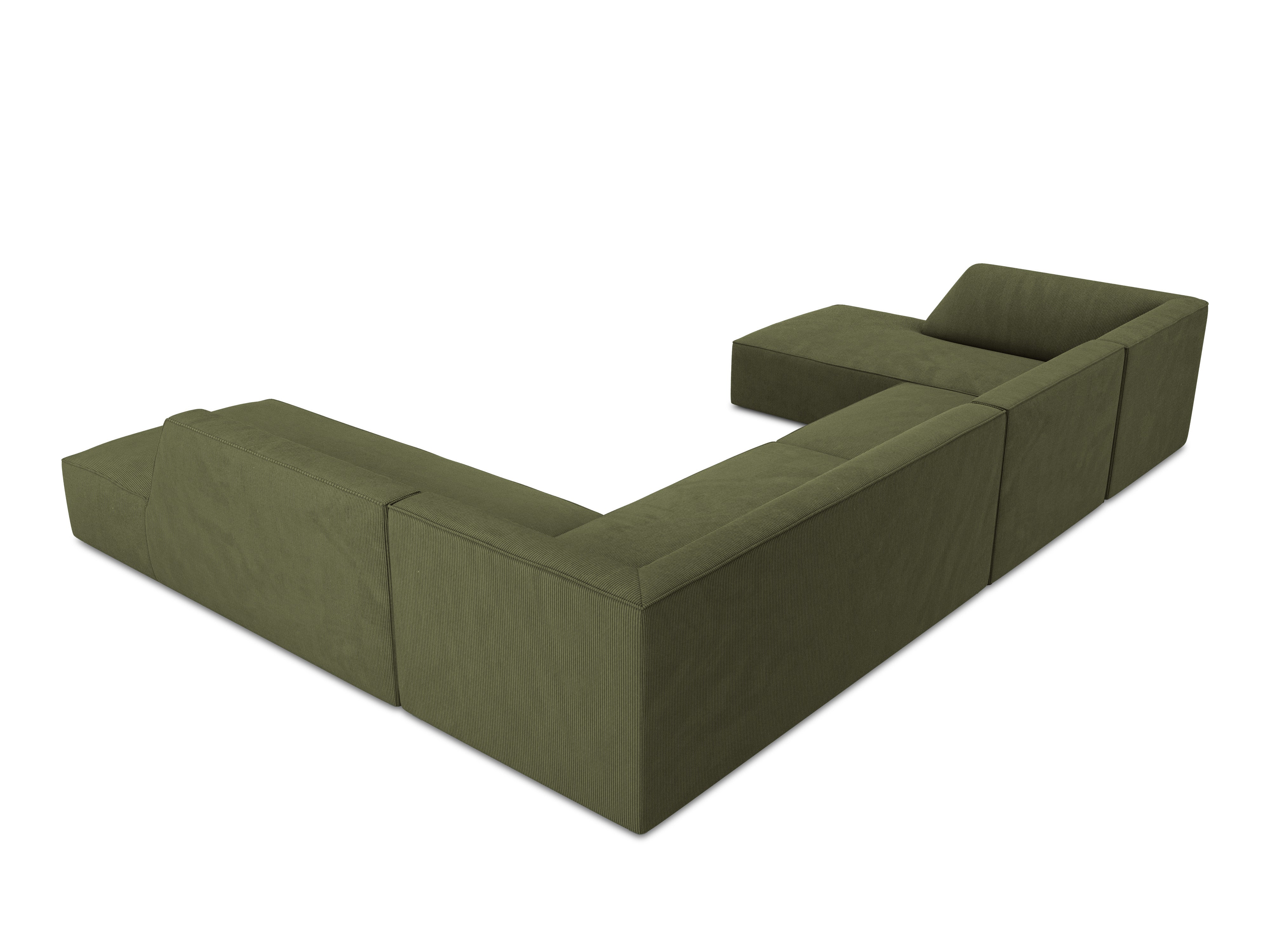 Ecksofa Ruby, 7 Sitze, 366x273cm, Material: Cord