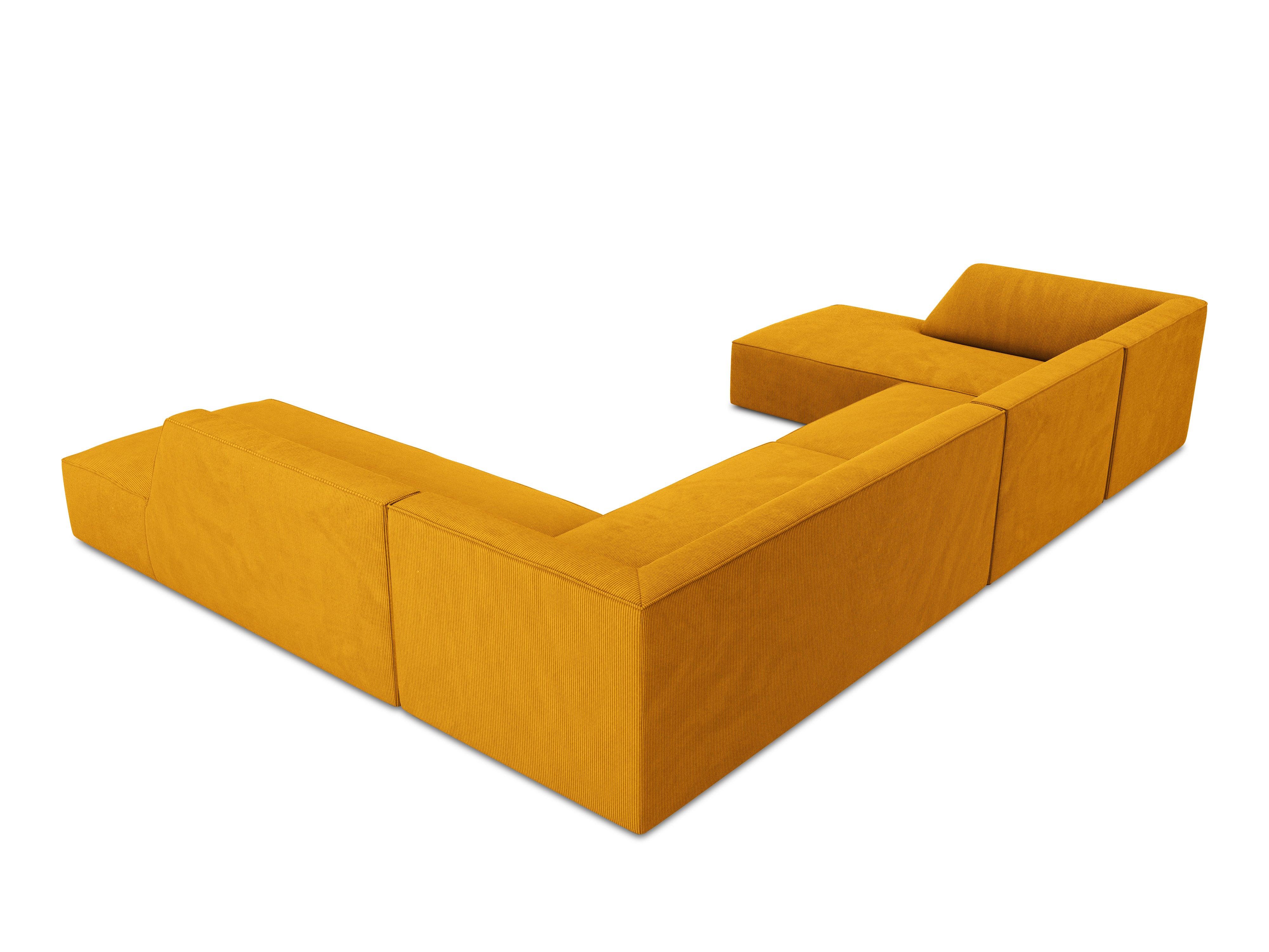 Ecksofa Ruby, 7 Sitze, 366x273cm, Material: Cord