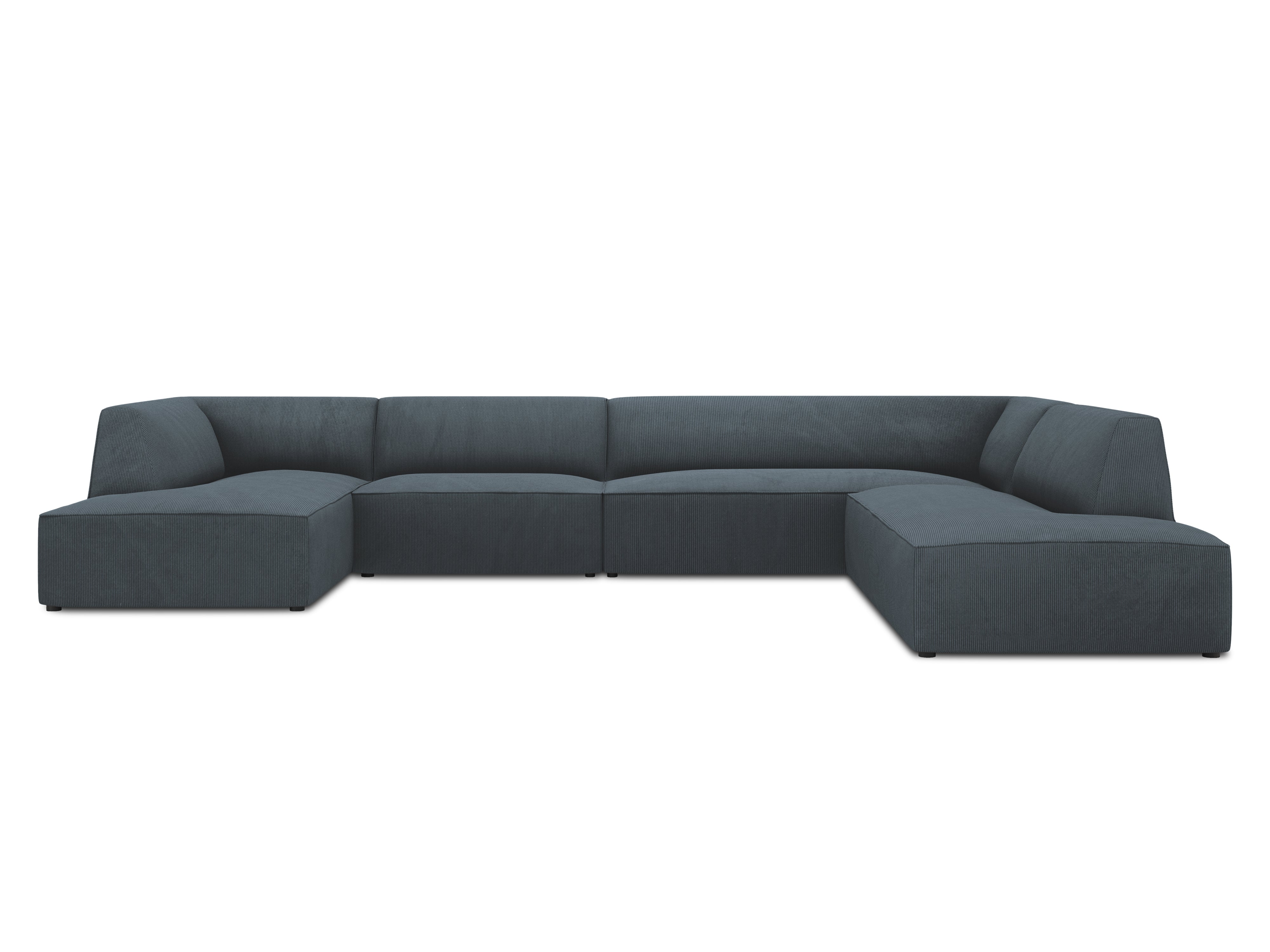Ecksofa Ruby, 7 Sitze, 366x273cm, Material: Cord