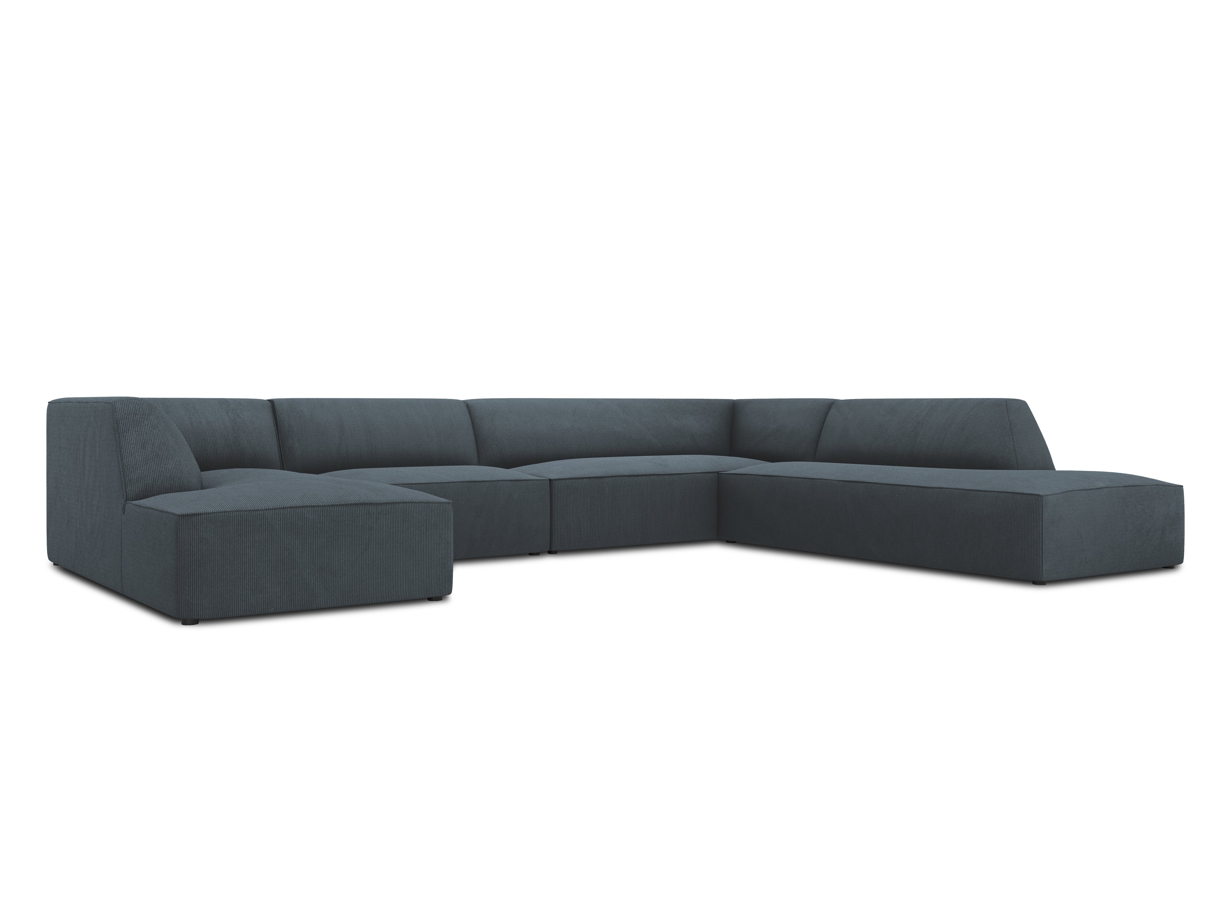 Ecksofa Ruby, 7 Sitze, 366x273cm, Material: Cord