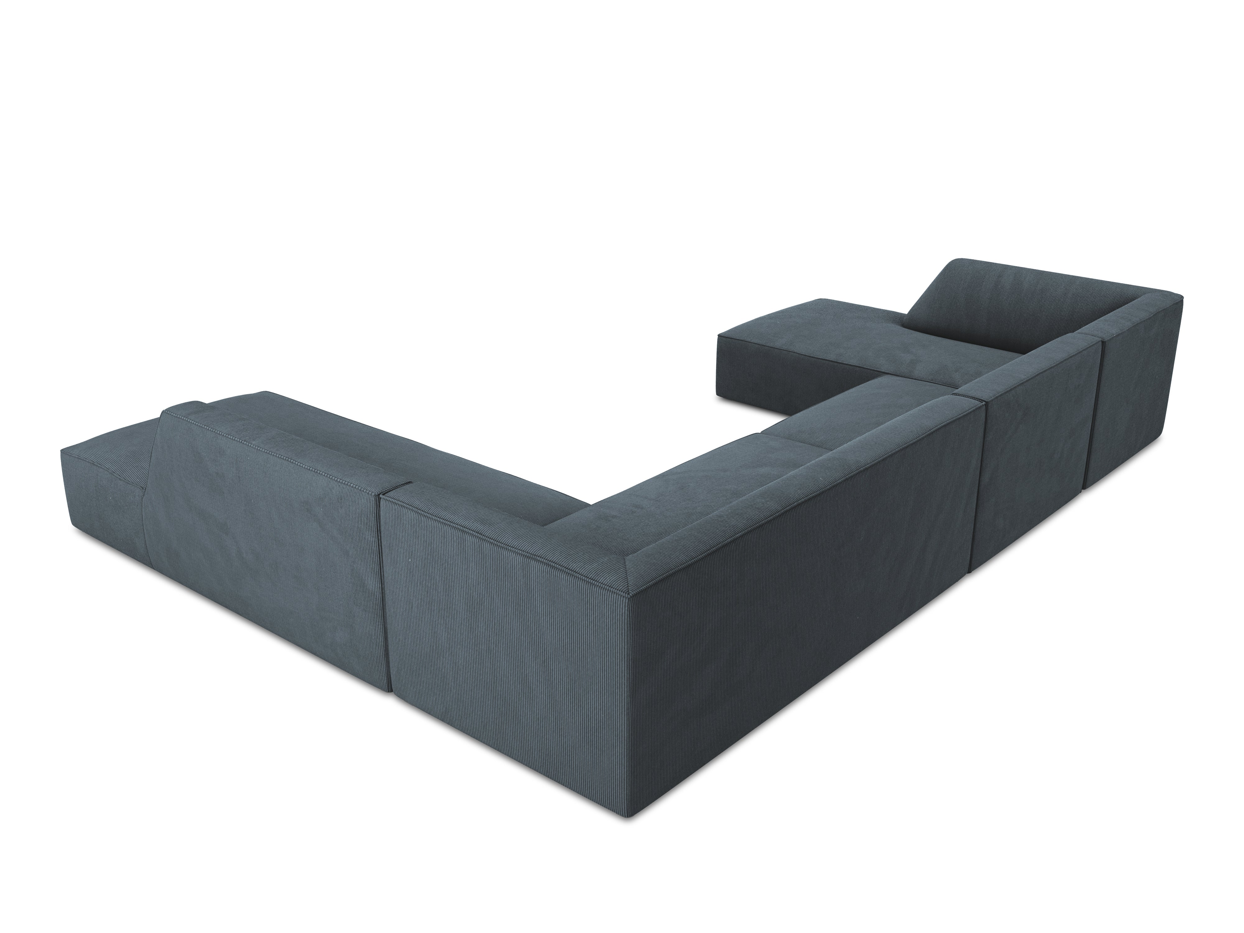 Ecksofa Ruby, 7 Sitze, 366x273cm, Material: Cord