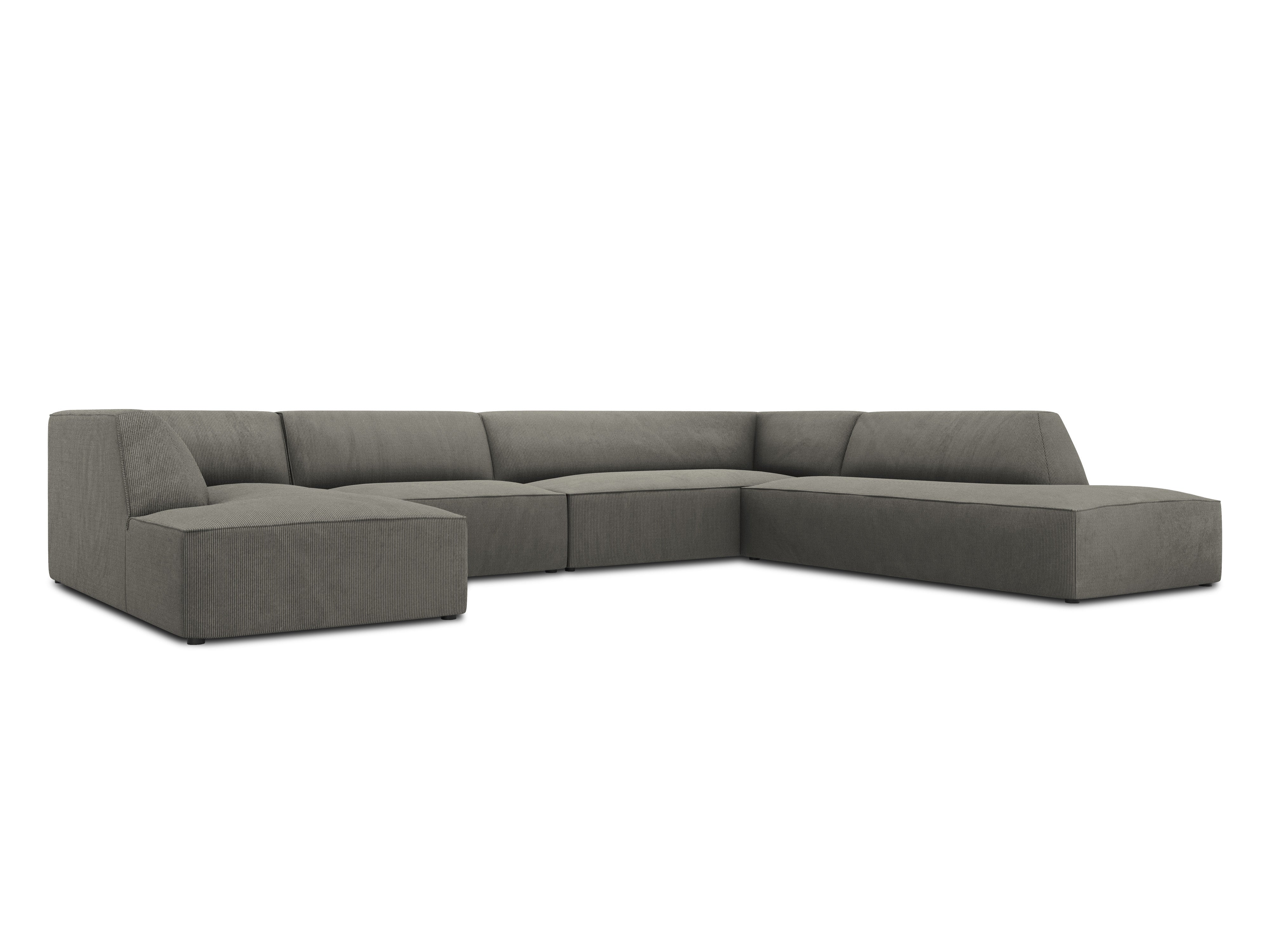 Ecksofa Ruby, 7 Sitze, 366x273cm, Material: Cord
