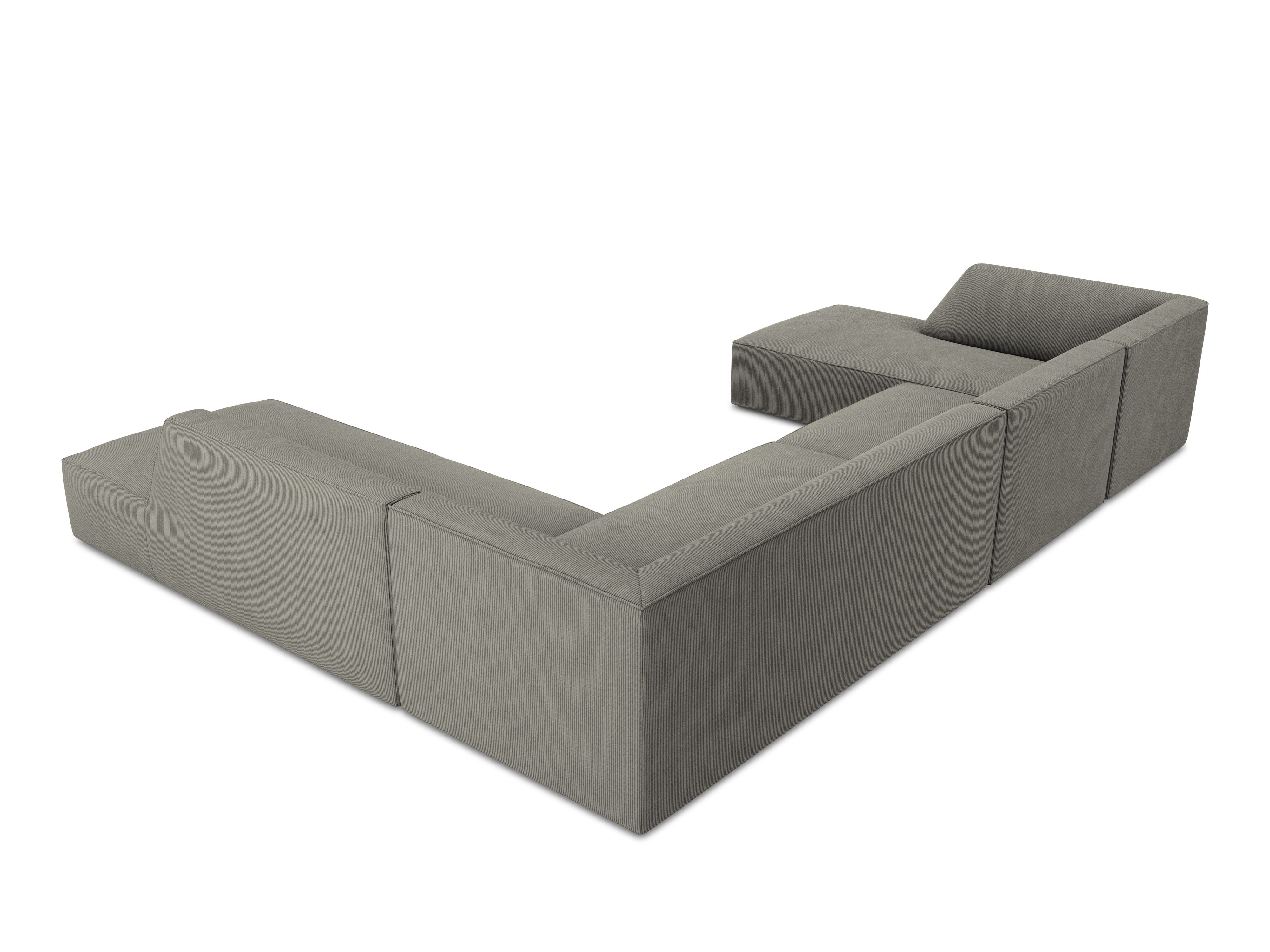 Ecksofa Ruby, 7 Sitze, 366x273cm, Material: Cord