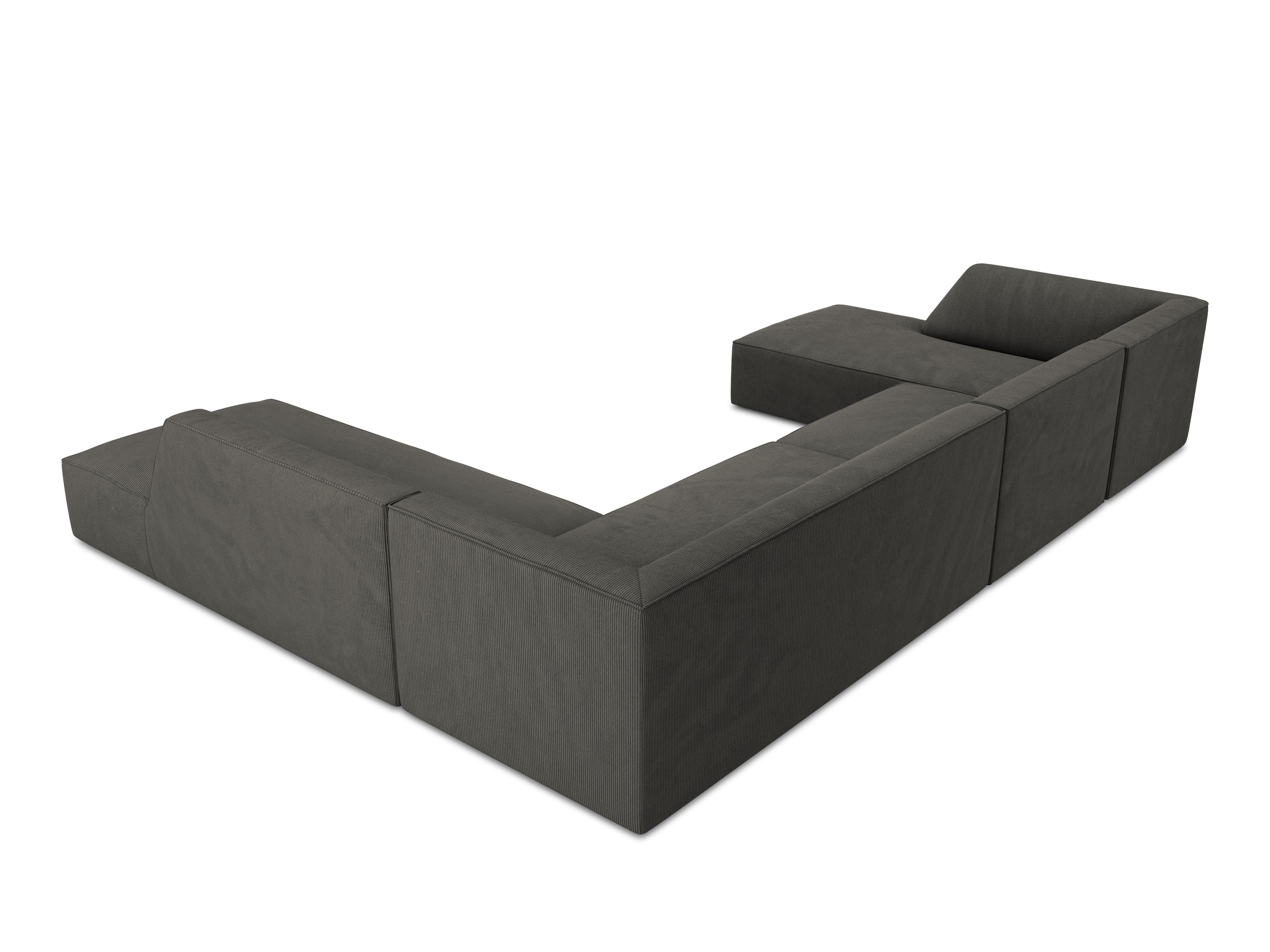 Ecksofa Ruby, 7 Sitze, 366x273cm, Material: Cord