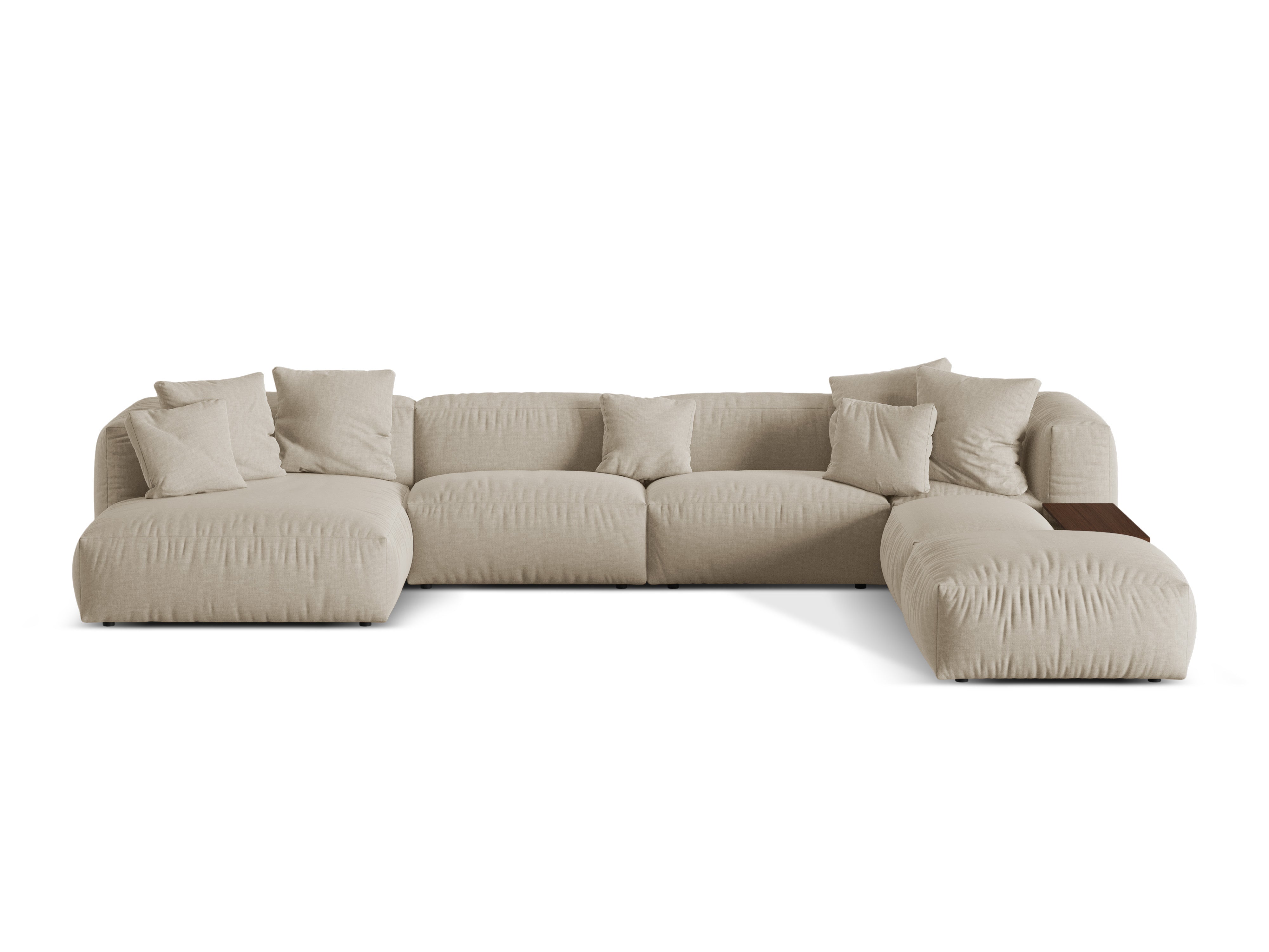 Sofa Martina, 406x280cm, Material: Strukturstoff