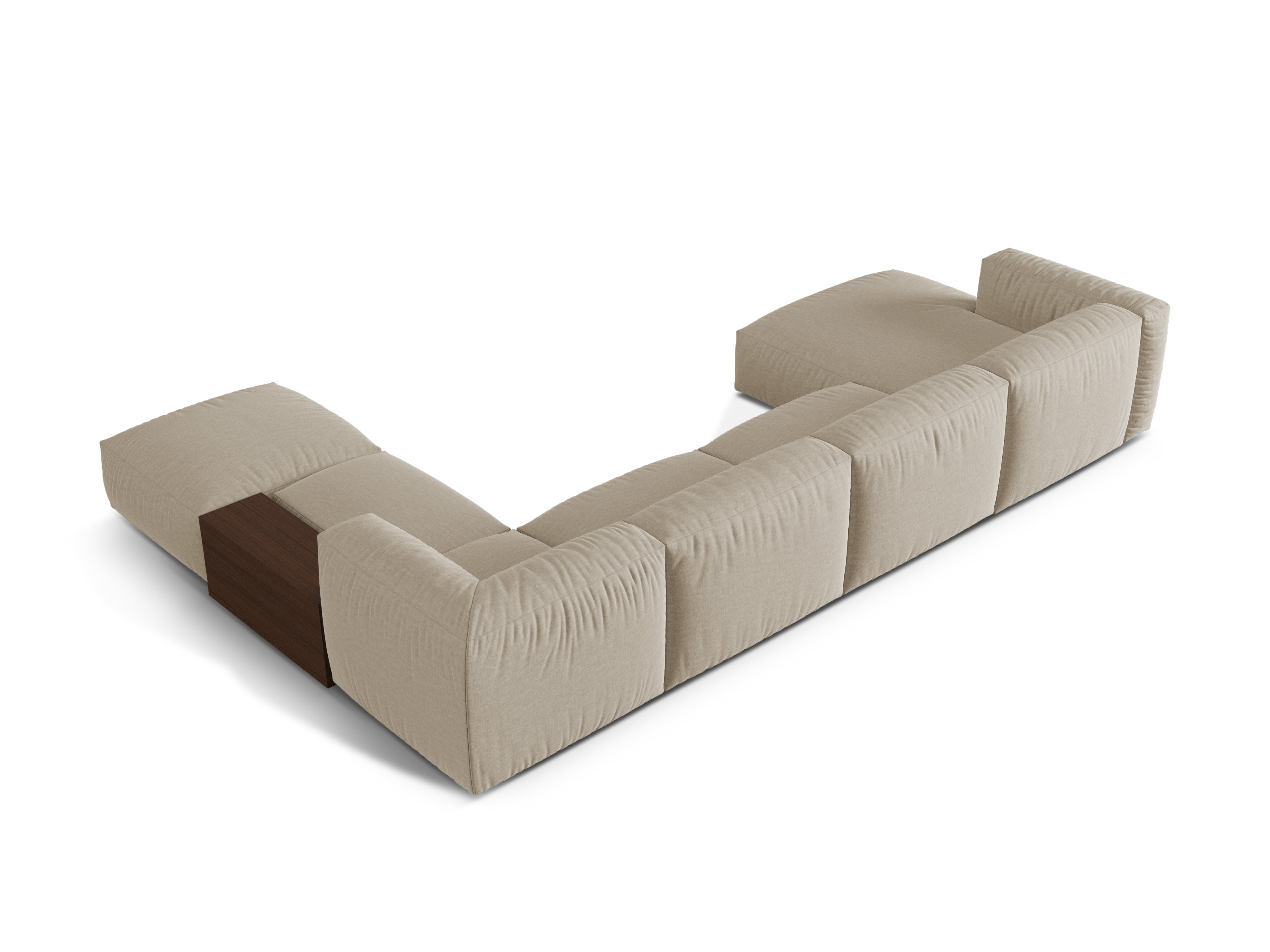 Sofa Martina, 406x280cm, Material: Strukturstoff