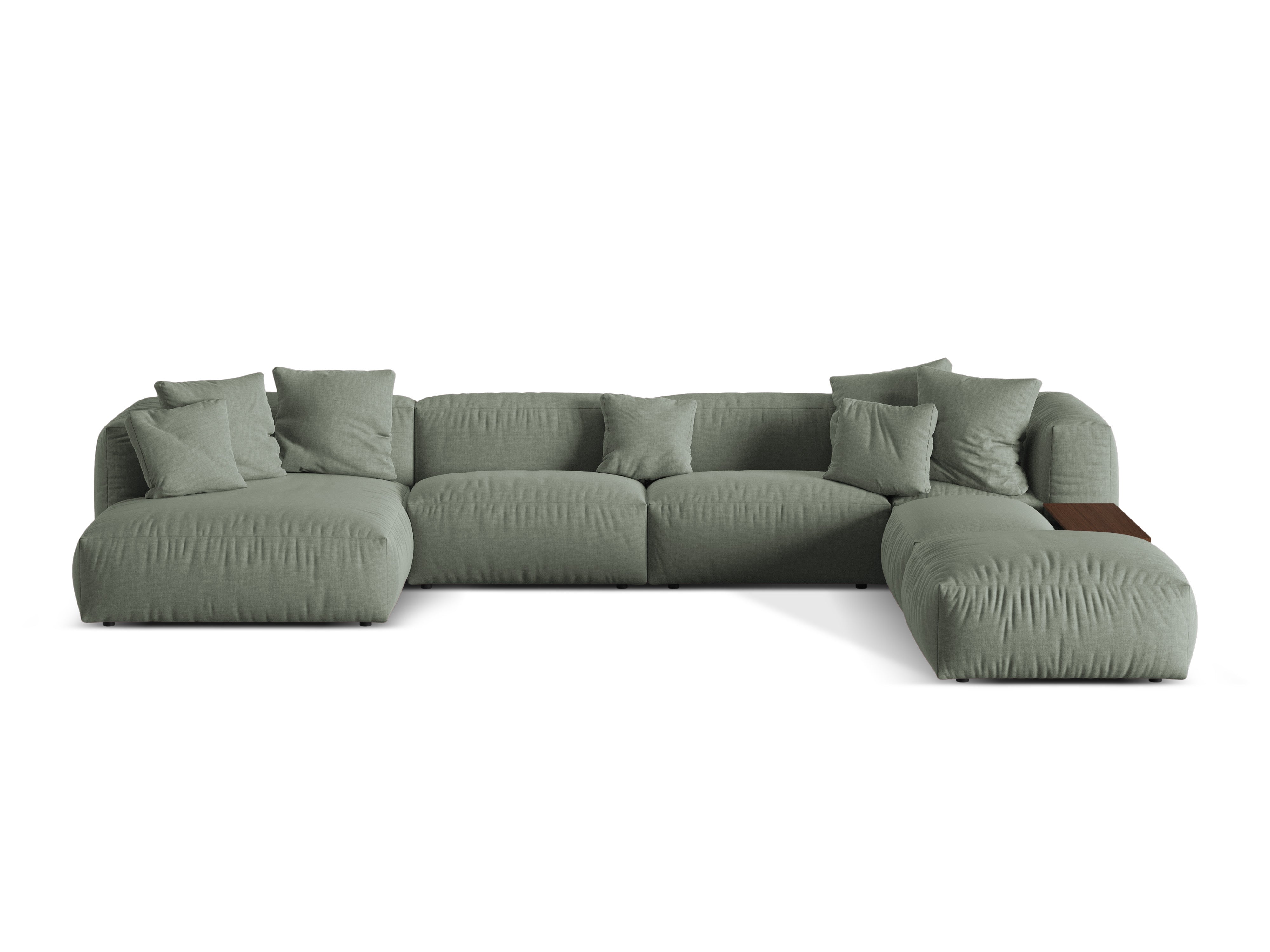 Sofa Martina, 406x280cm, Material: Strukturstoff