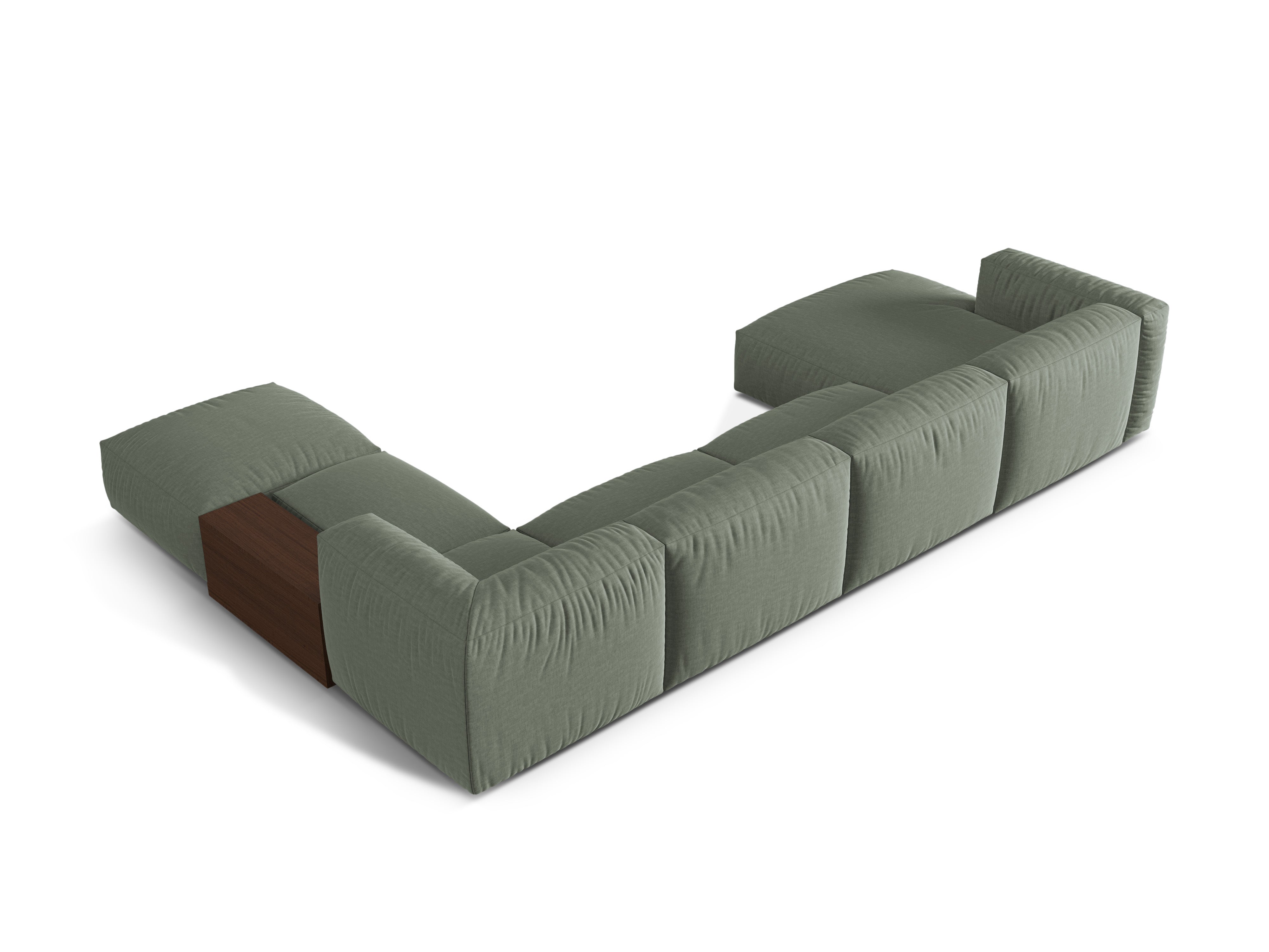 Sofa Martina, 406x280cm, Material: Strukturstoff