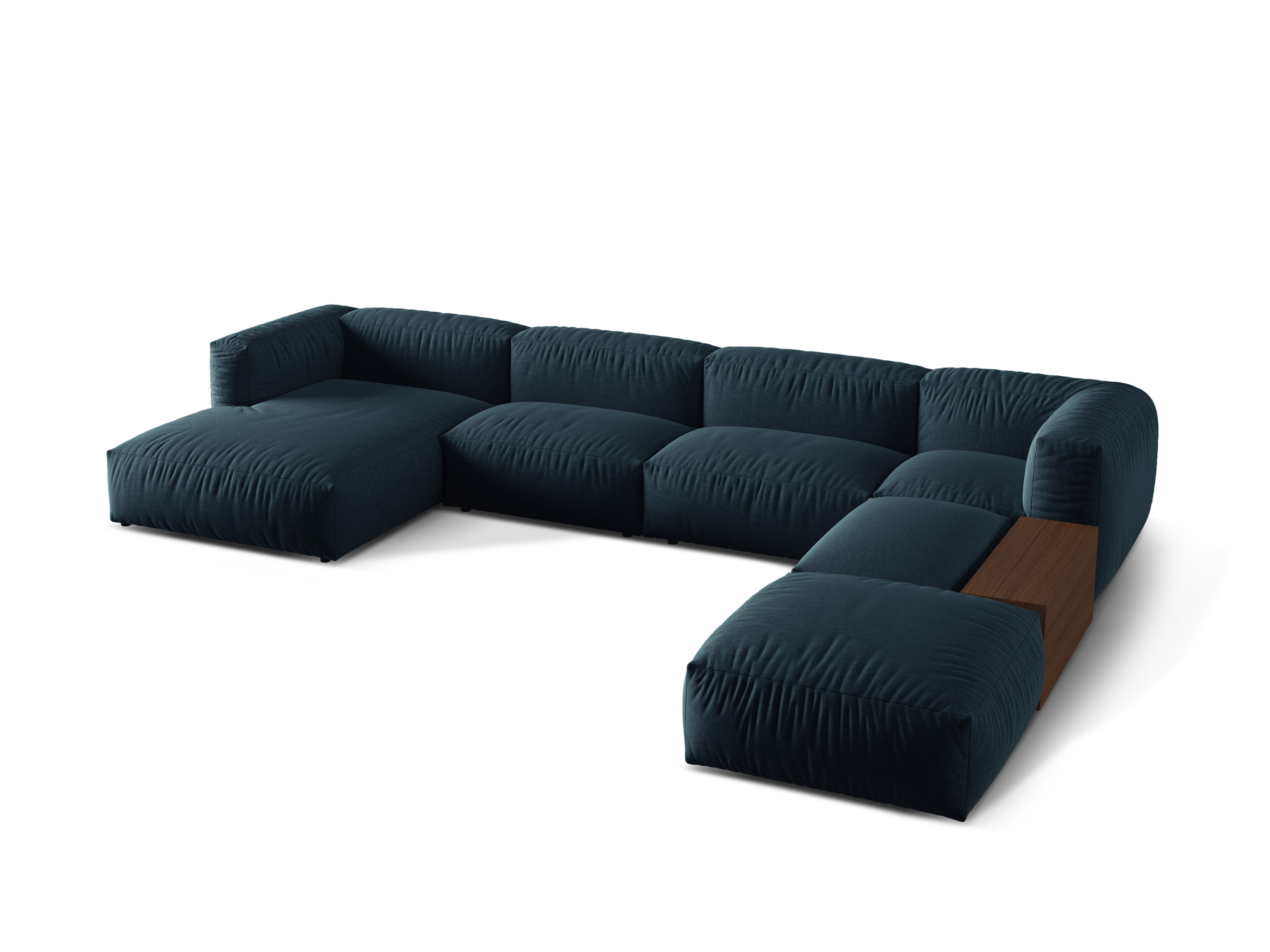Sofa Martina, 406x280cm, Material: Strukturstoff