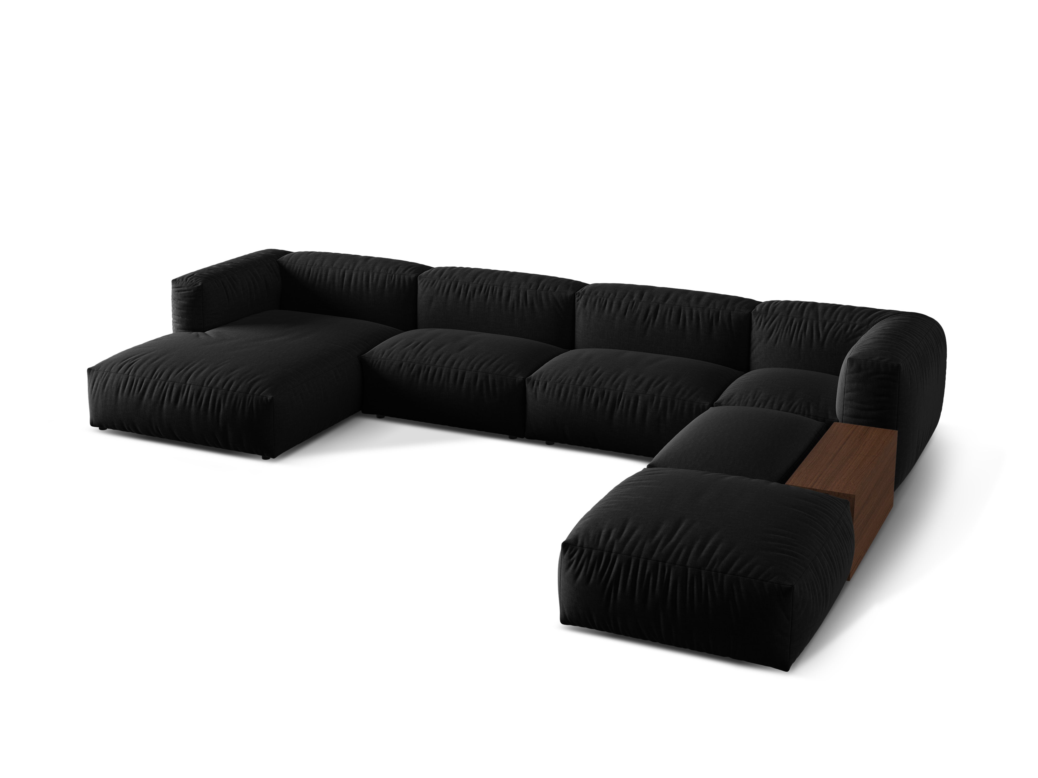 Sofa Martina, 406x280cm, Material: Strukturstoff