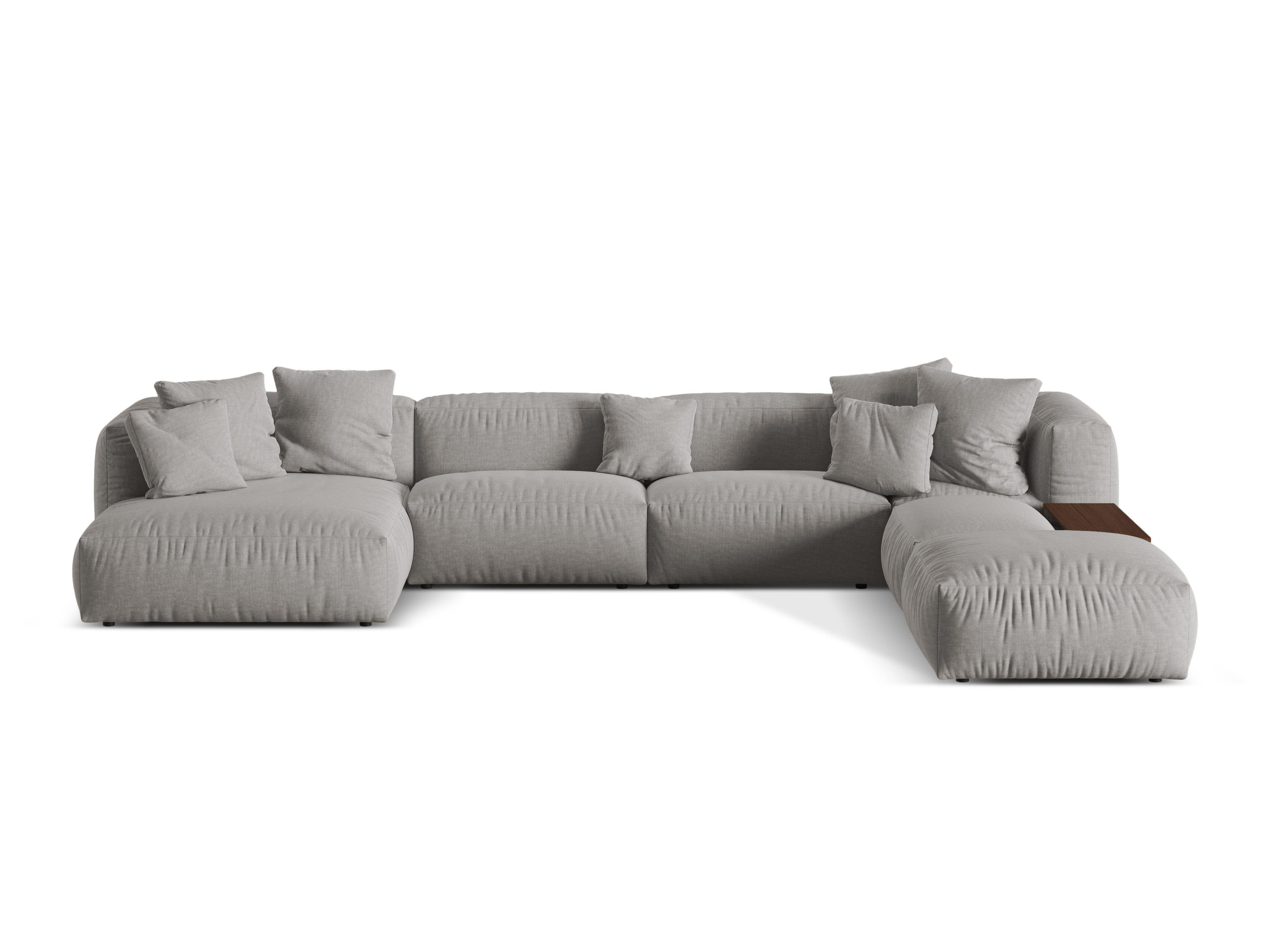 Sofa Martina, 406x280cm, Material: Strukturstoff