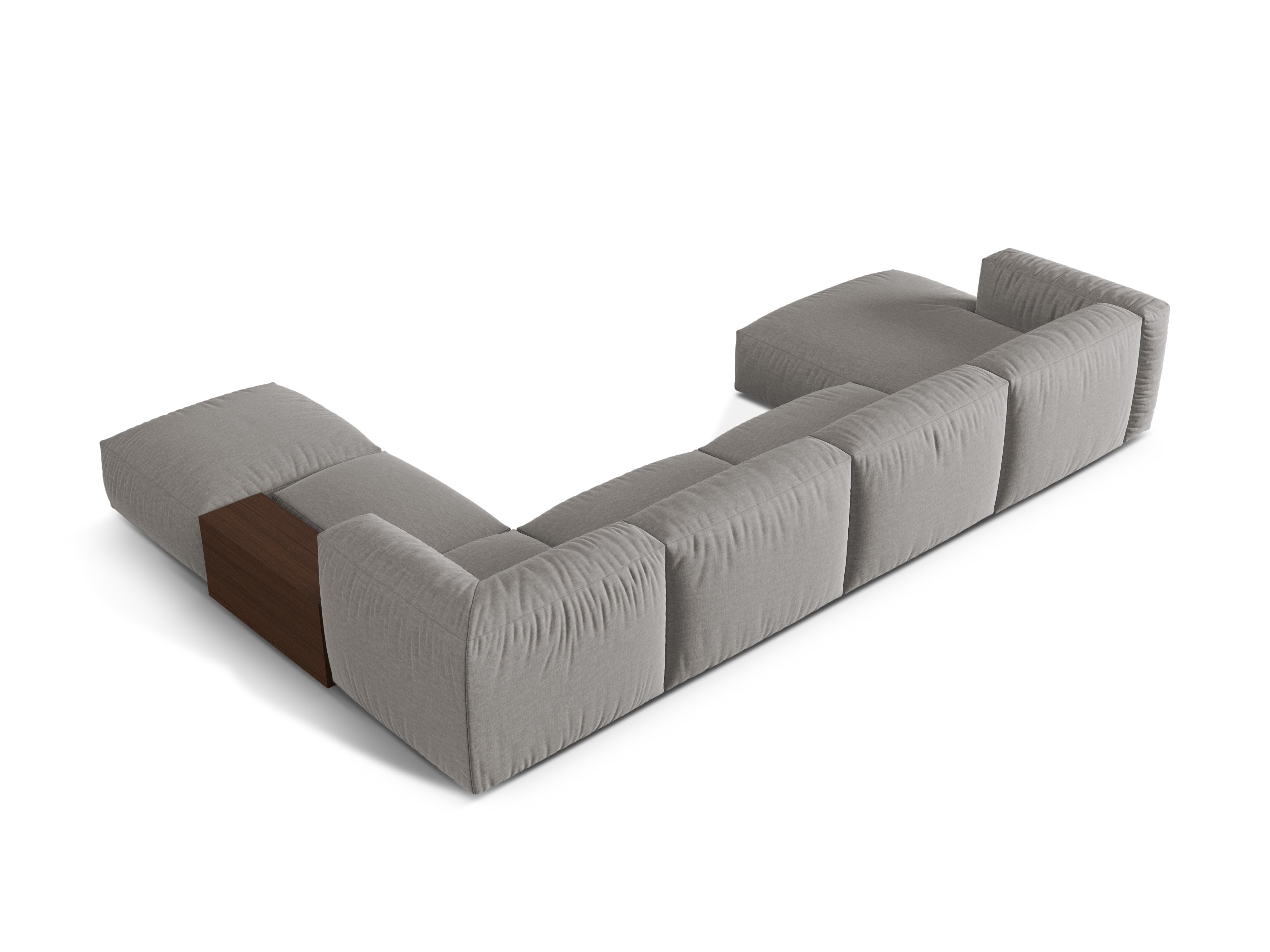 Sofa Martina, 406x280cm, Material: Strukturstoff