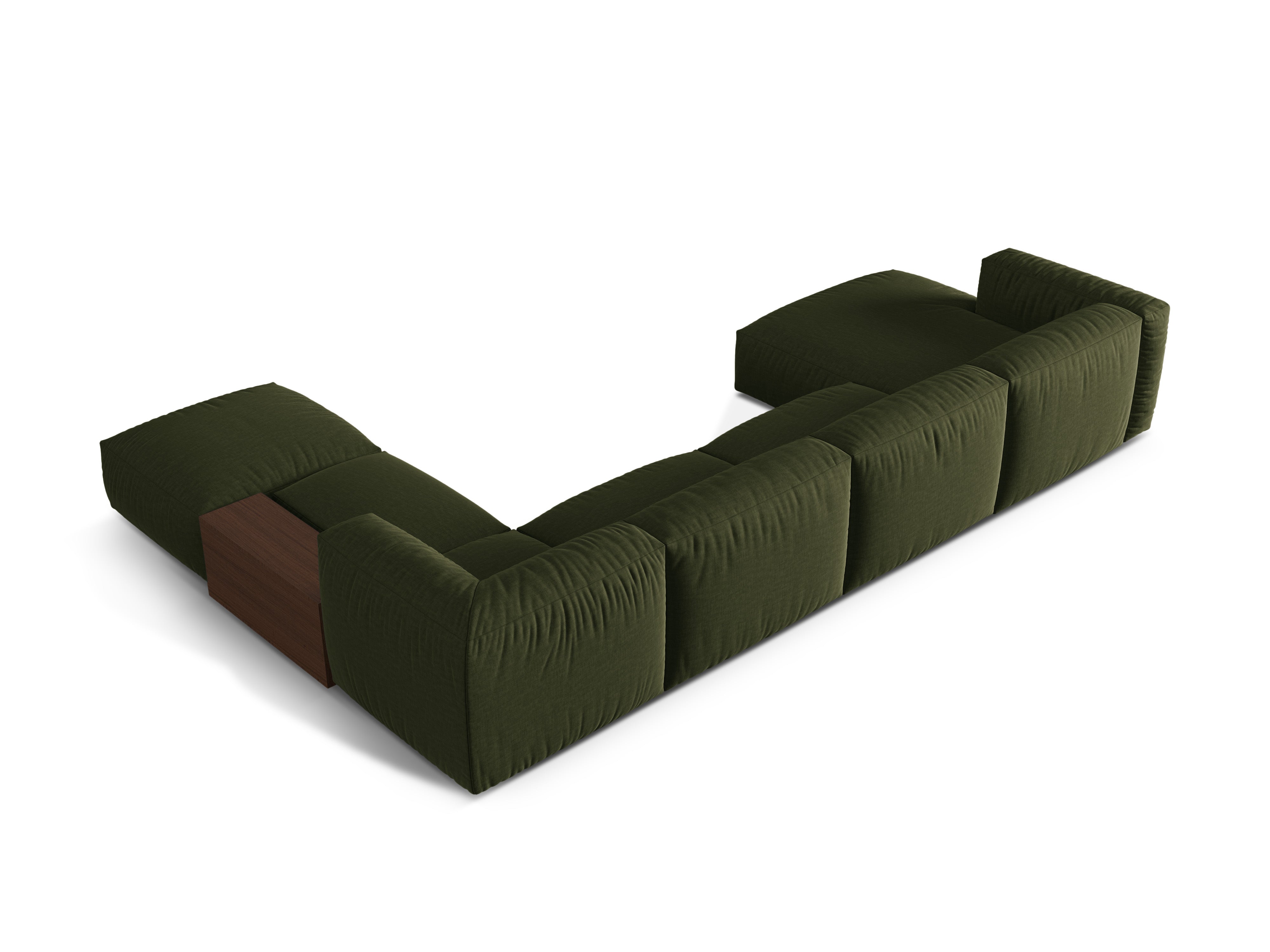 Sofa Martina, 406x280cm, Material: Strukturstoff