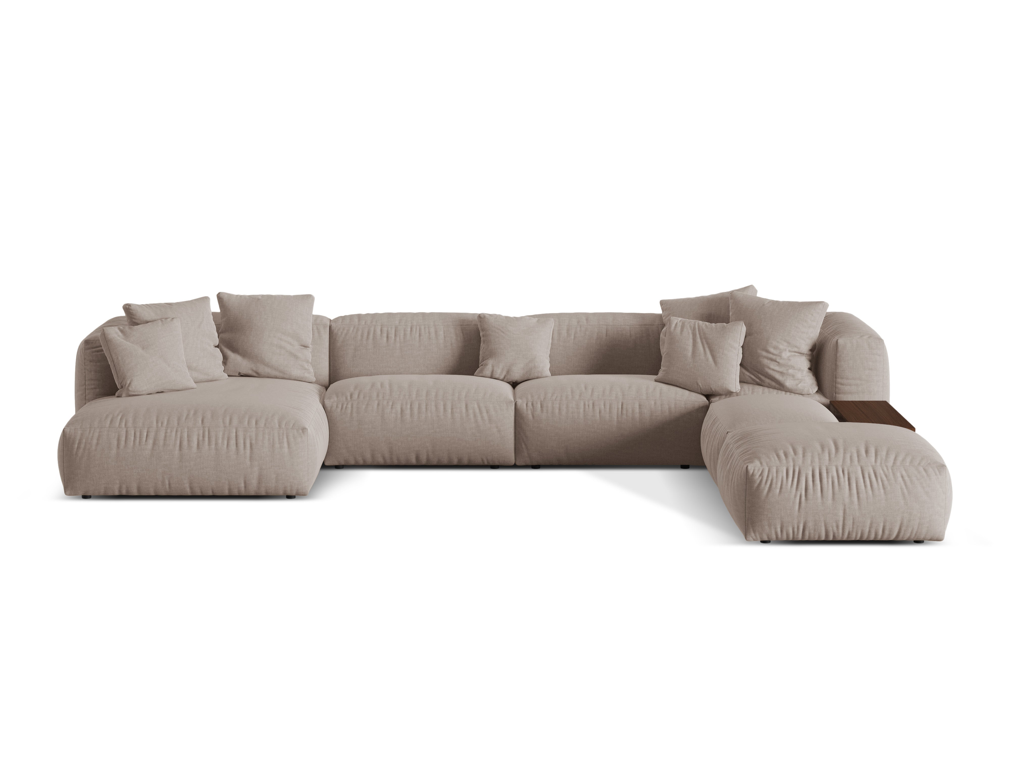 Sofa Martina, 406x280cm, Material: Strukturstoff