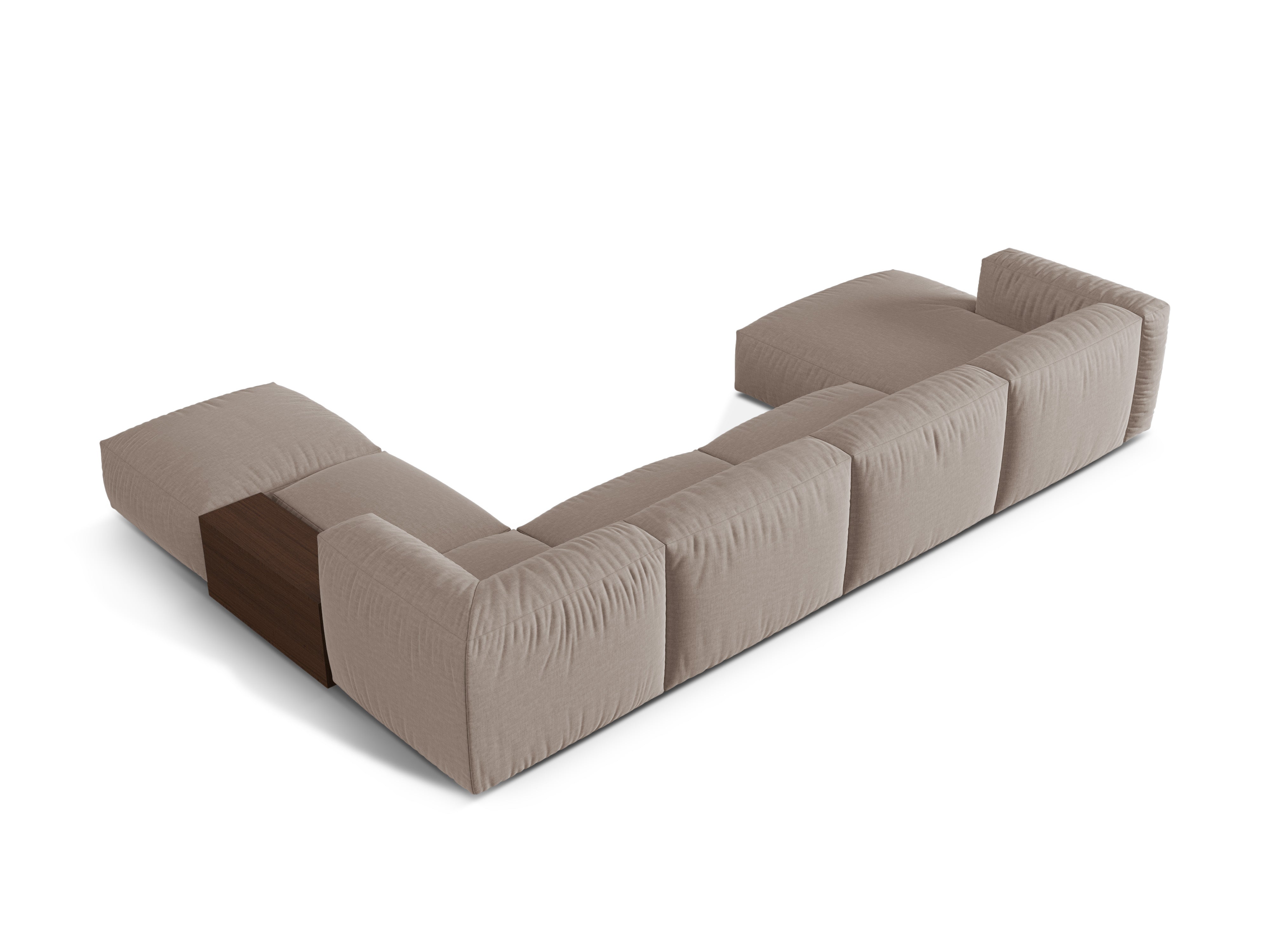 Sofa Martina, 406x280cm, Material: Strukturstoff