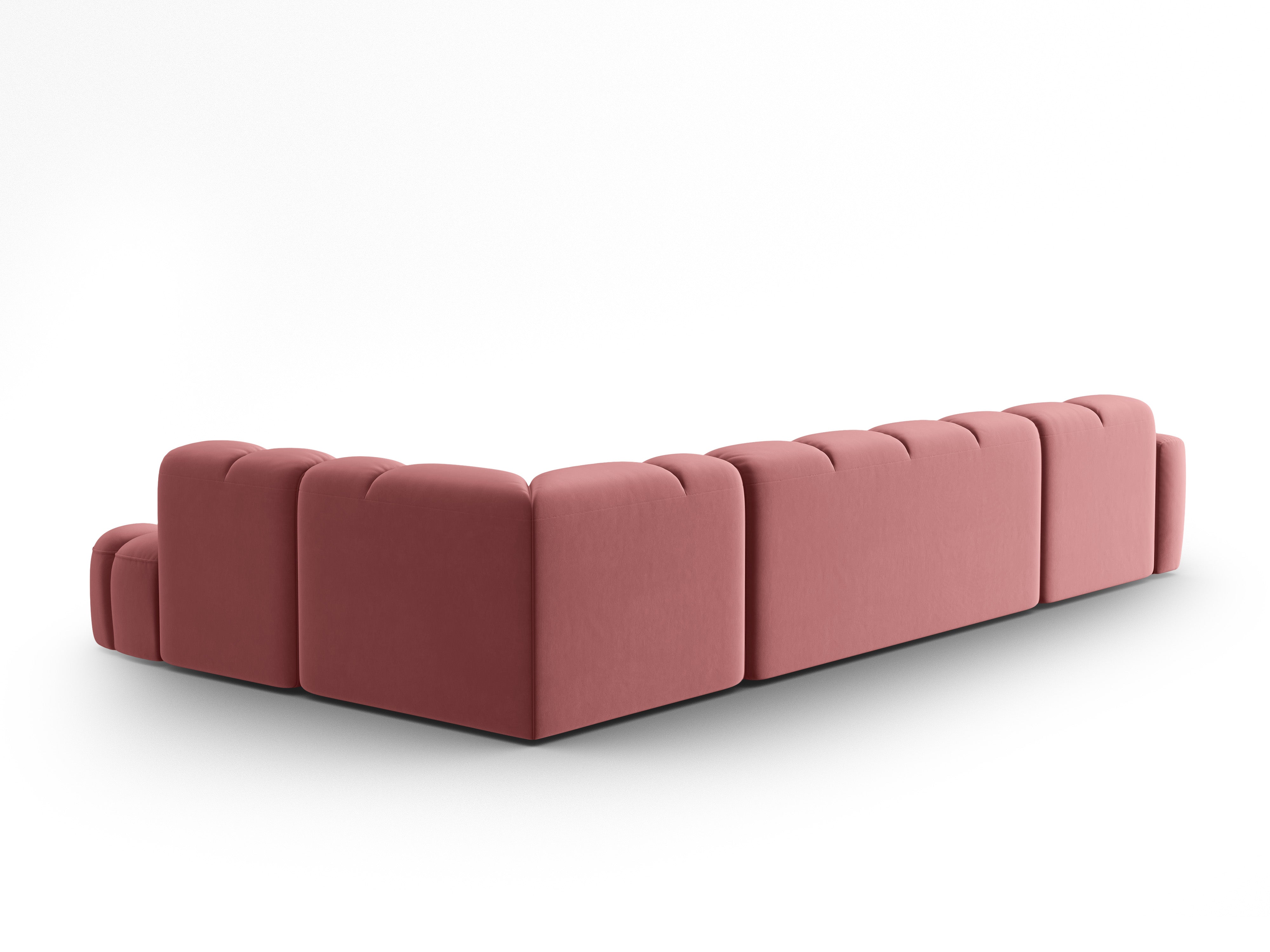 Ecksofa Lisa 387x234cm, Material: Samt