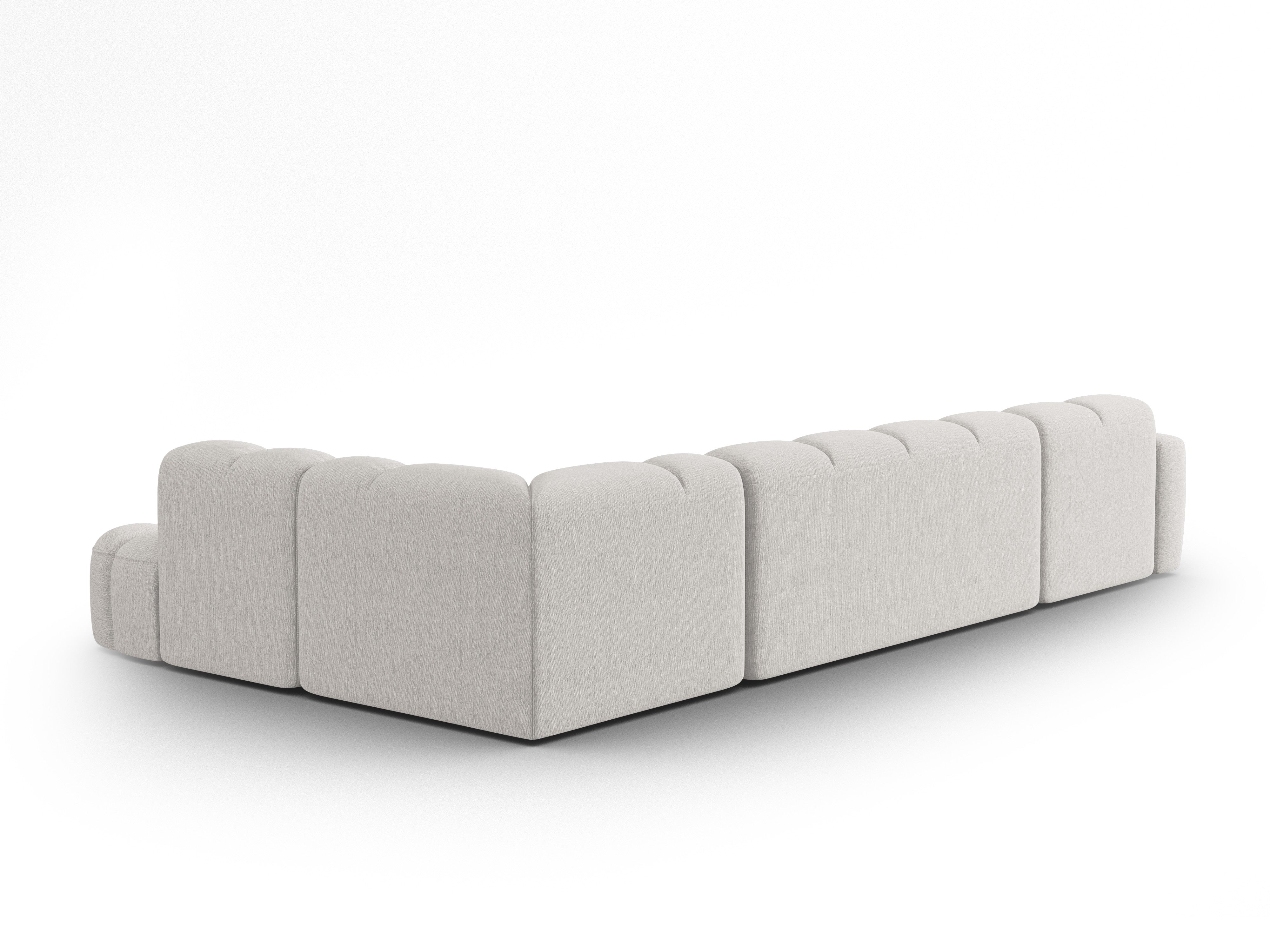 Ecksofa Lisa 387x234cm, Material: Strukturstoff