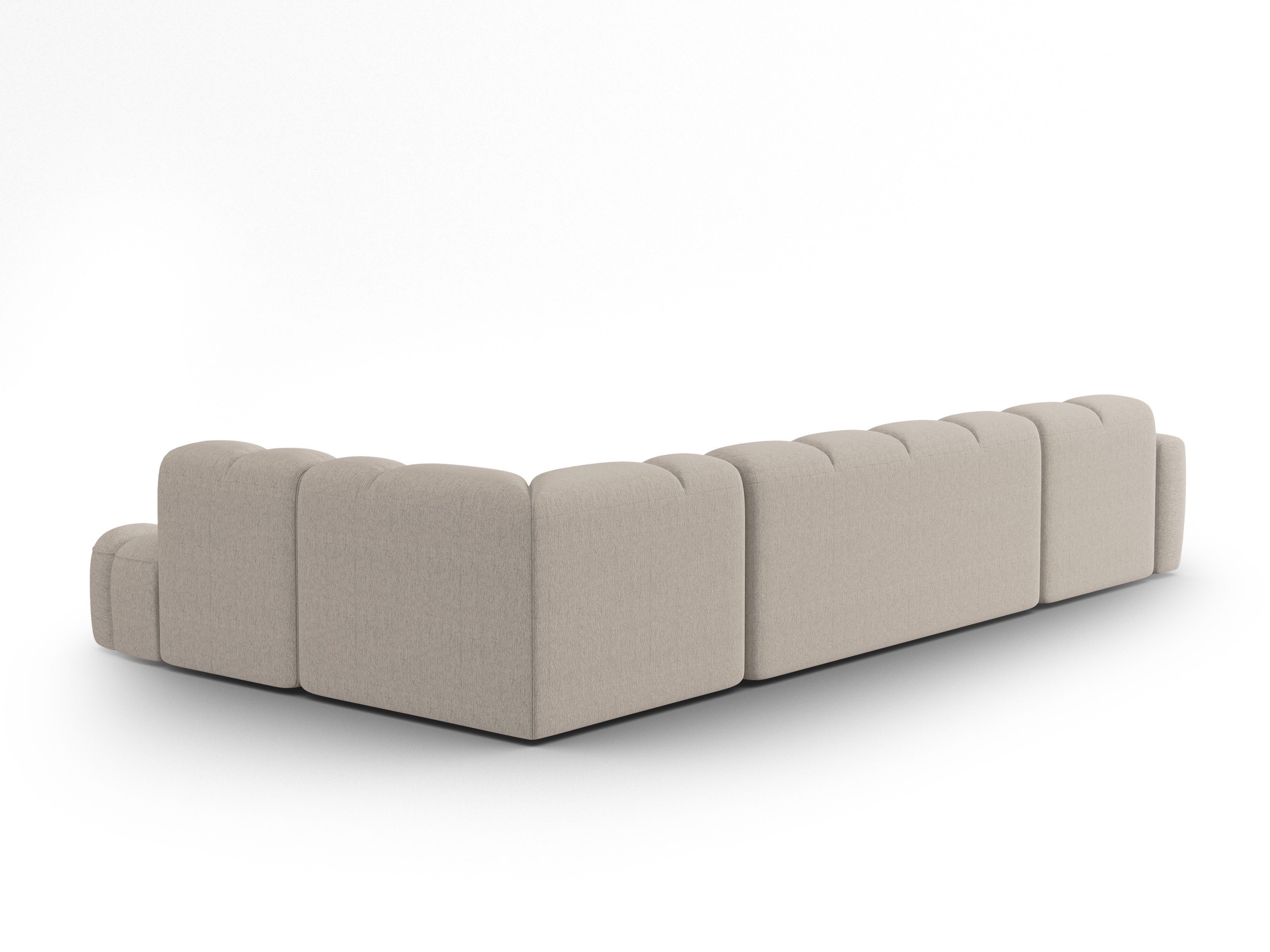 Ecksofa Lisa 387x234cm, Material: Strukturstoff