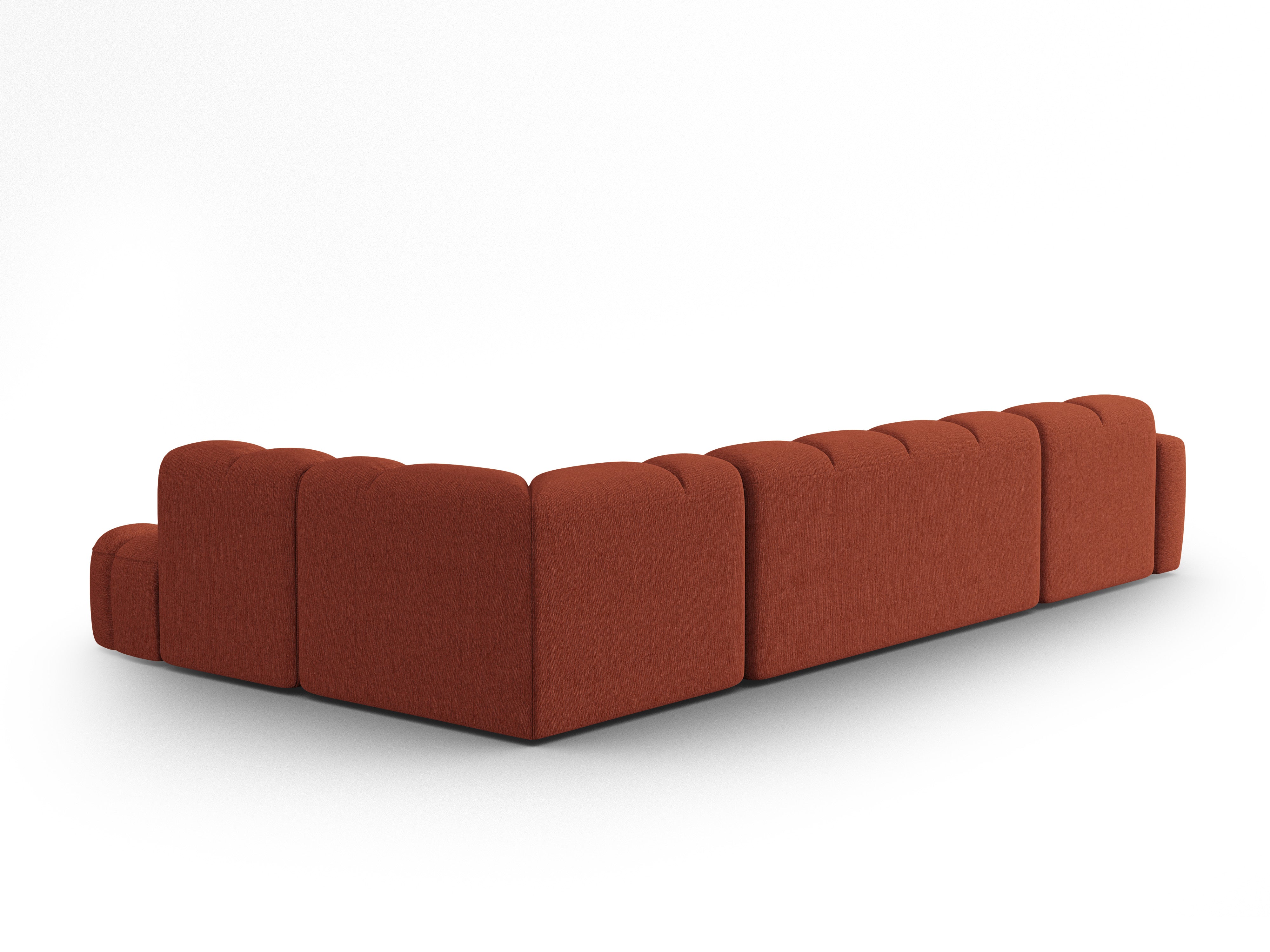 Ecksofa Lisa 387x234cm, Material: Strukturstoff