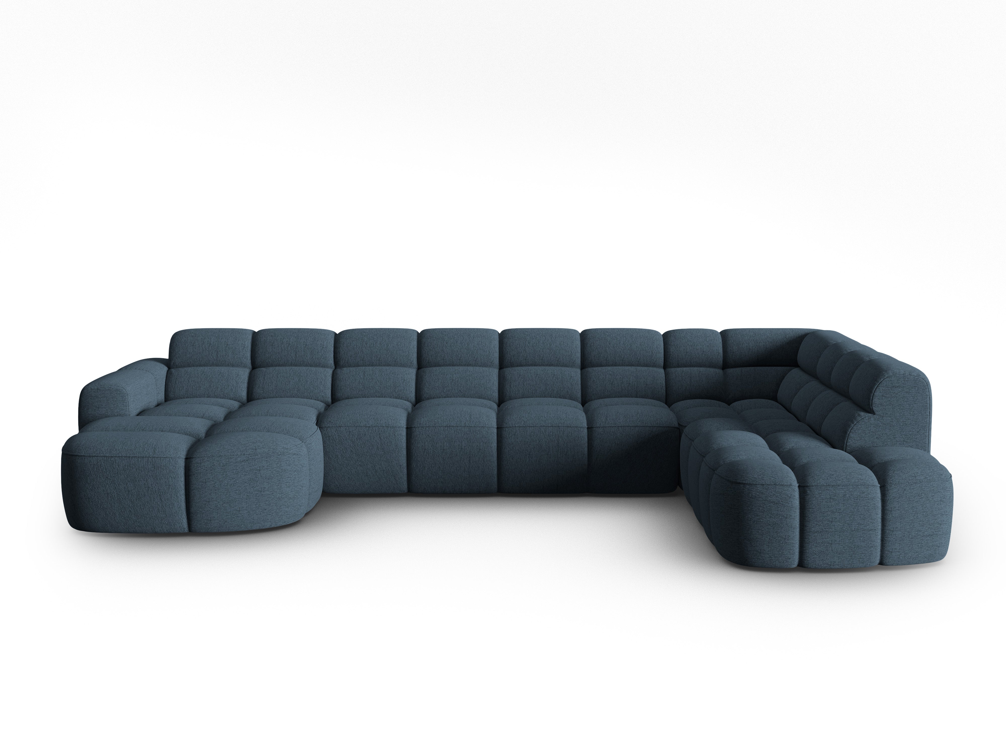 Ecksofa Lisa 387x234cm, Material: Strukturstoff